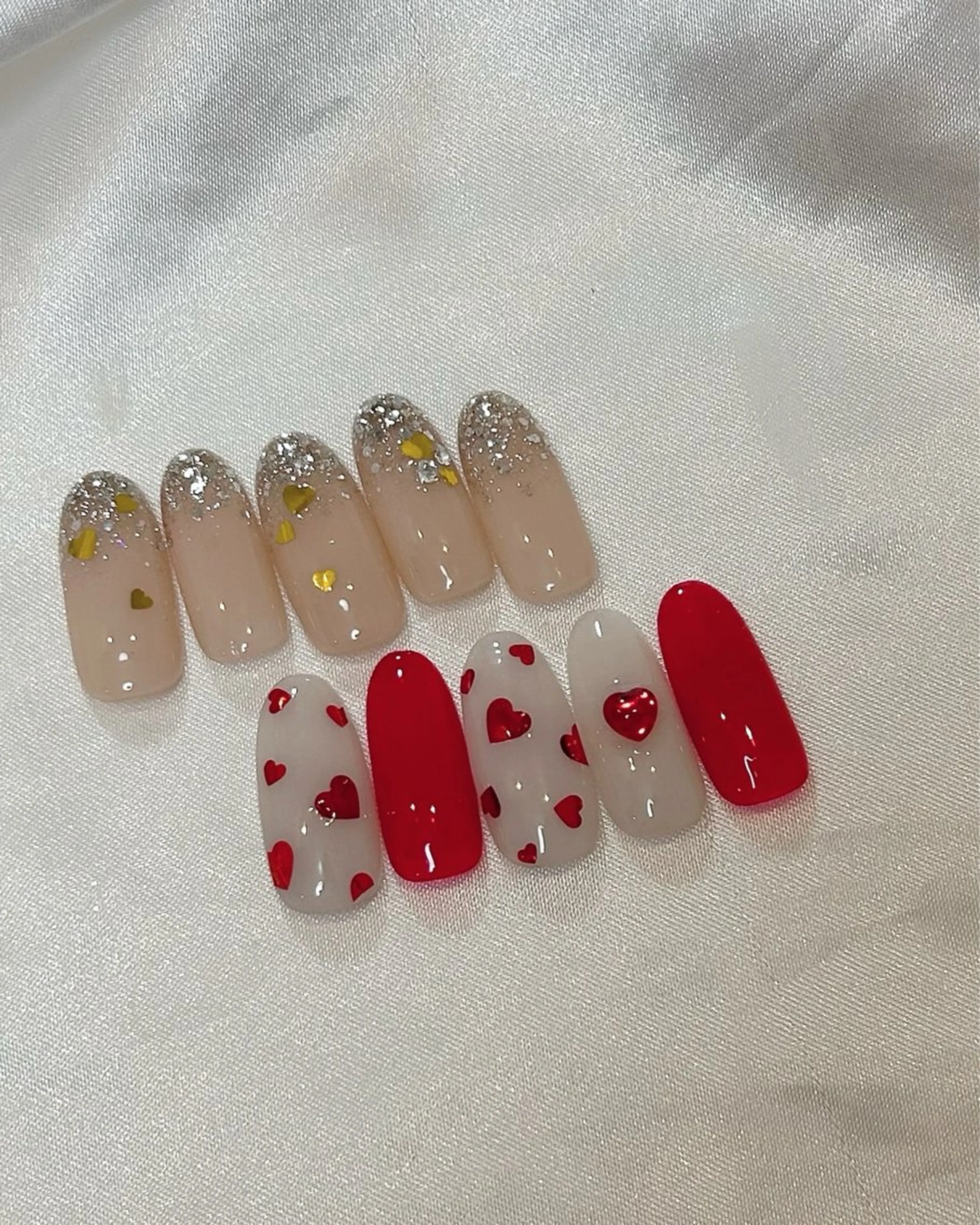 ネイル ハンドネイル ネイリストUSUI♡ パラジェルフィルインのネイルデザイン