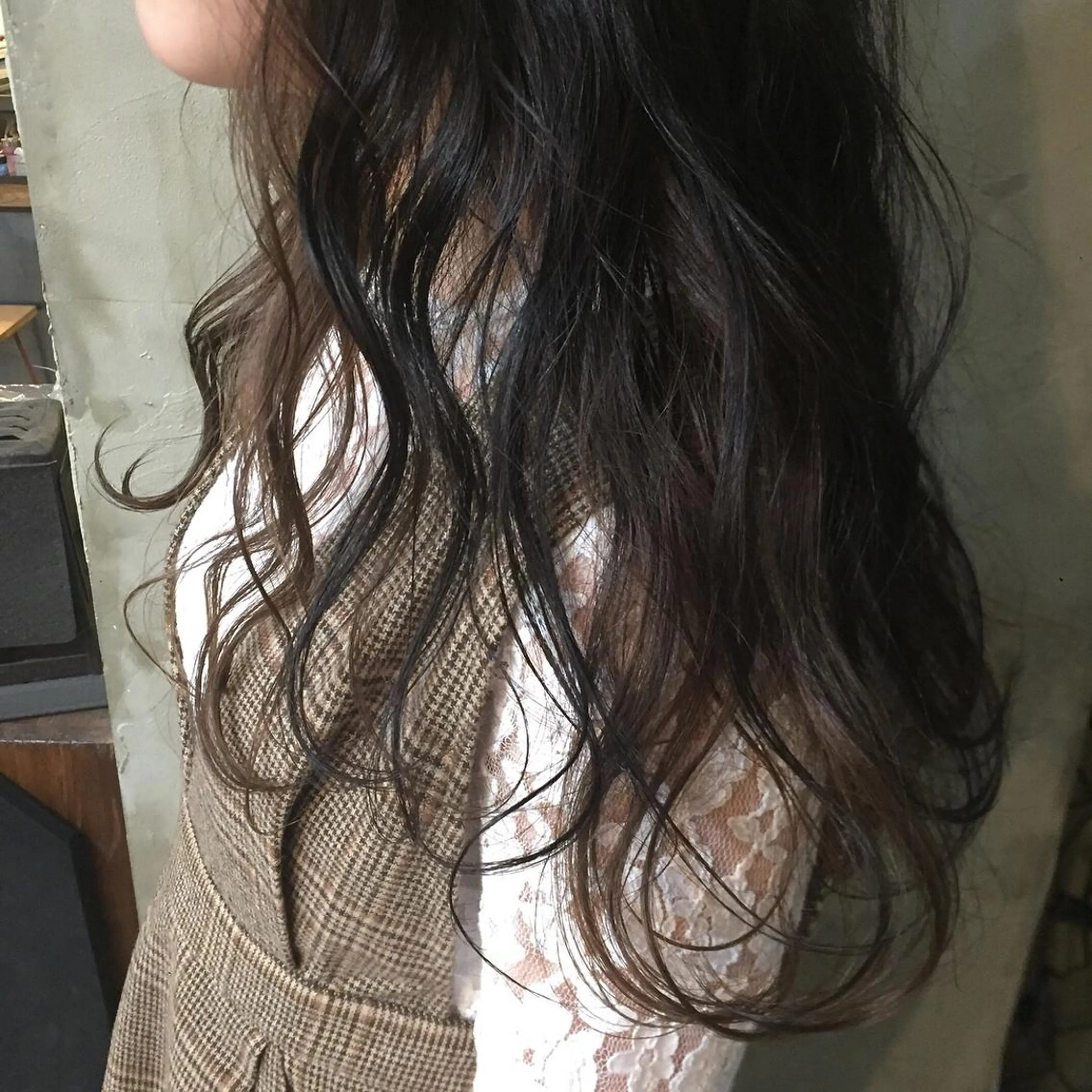 ロング カラー パーマ ヘアアレンジ インナーカラー ROSTAR所属・川上 智汐のヘアスタイル