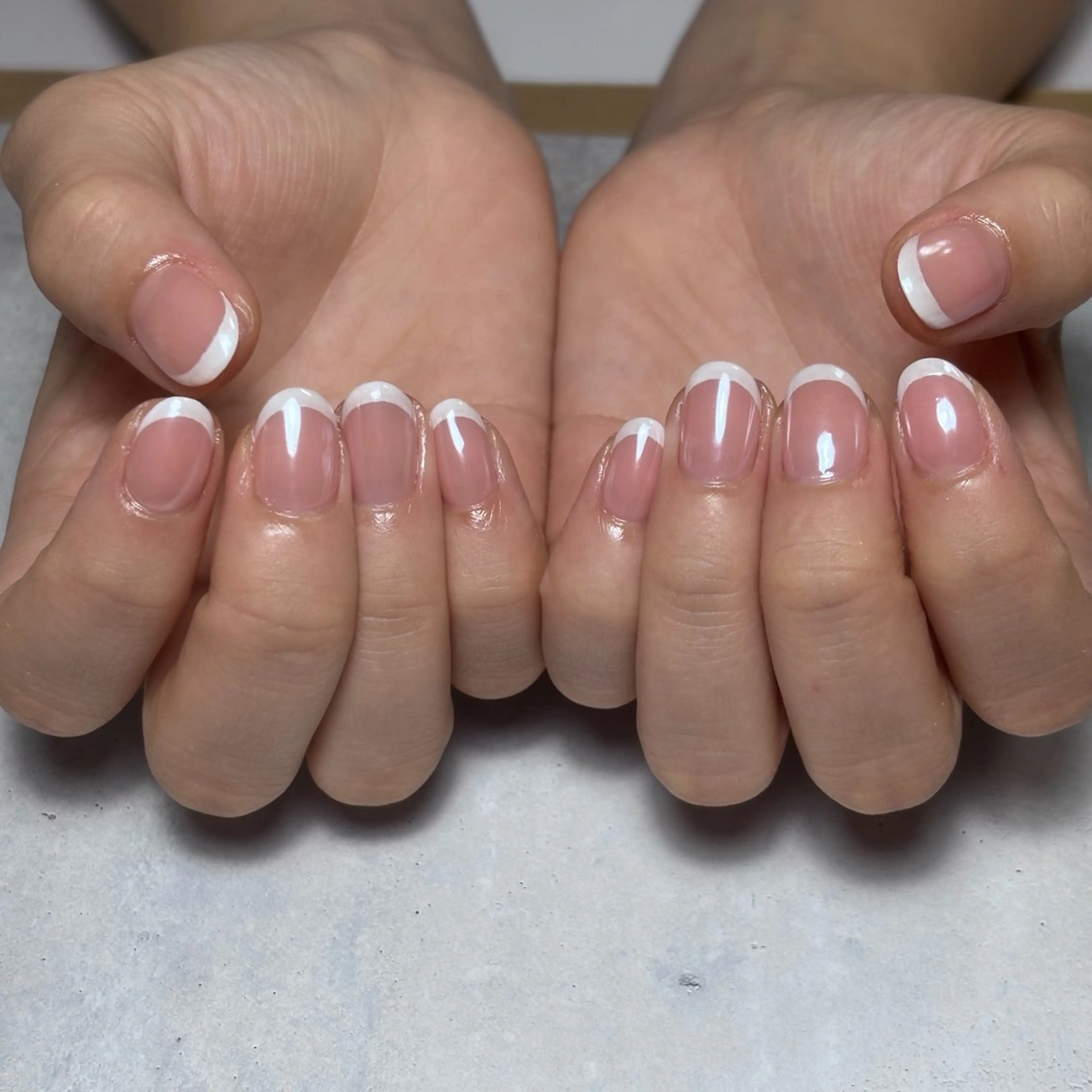 ネイル オーロラネイル シンプルネイル ハンドネイル Nail salon RAVE所属・Salon Asterのネイルデザイン