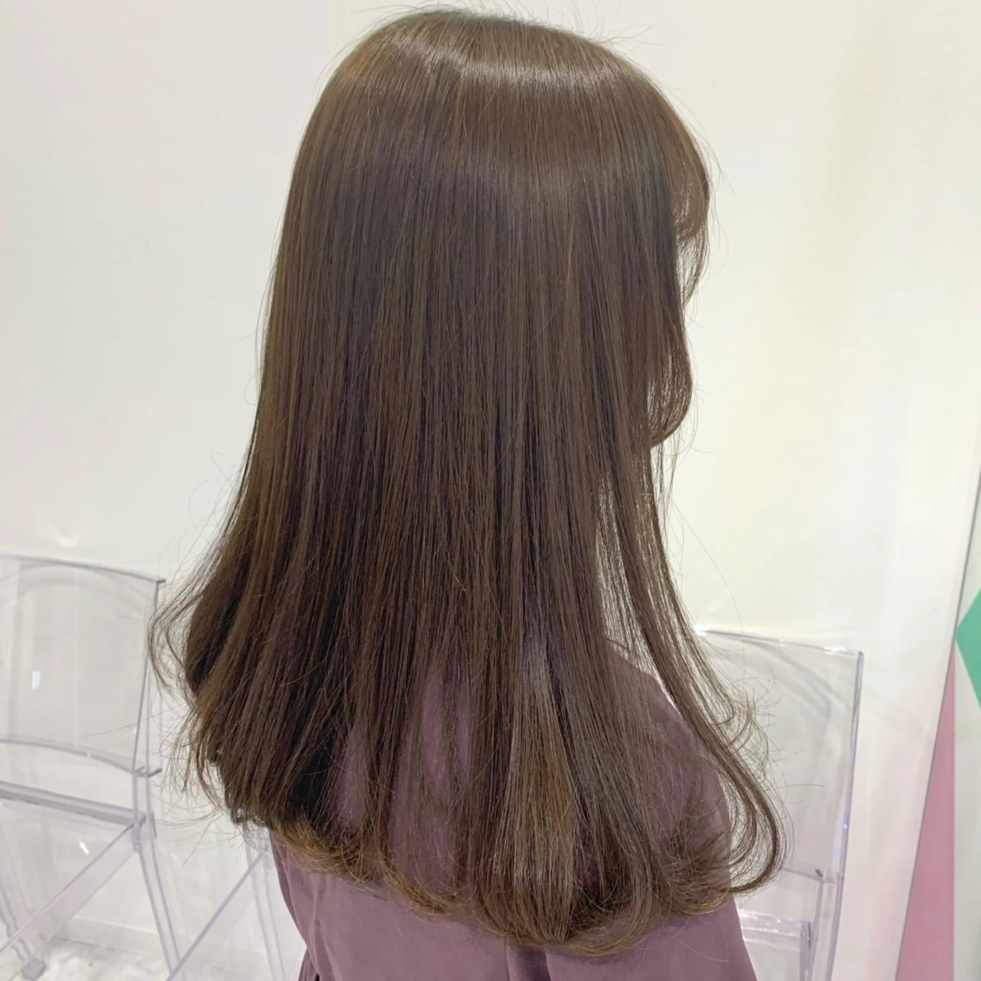 ロング カラー ヘアアレンジ GO TODAY SHAiRE SALON  原宿verno店所属・完全💗マンツーマン marinのヘアスタイル