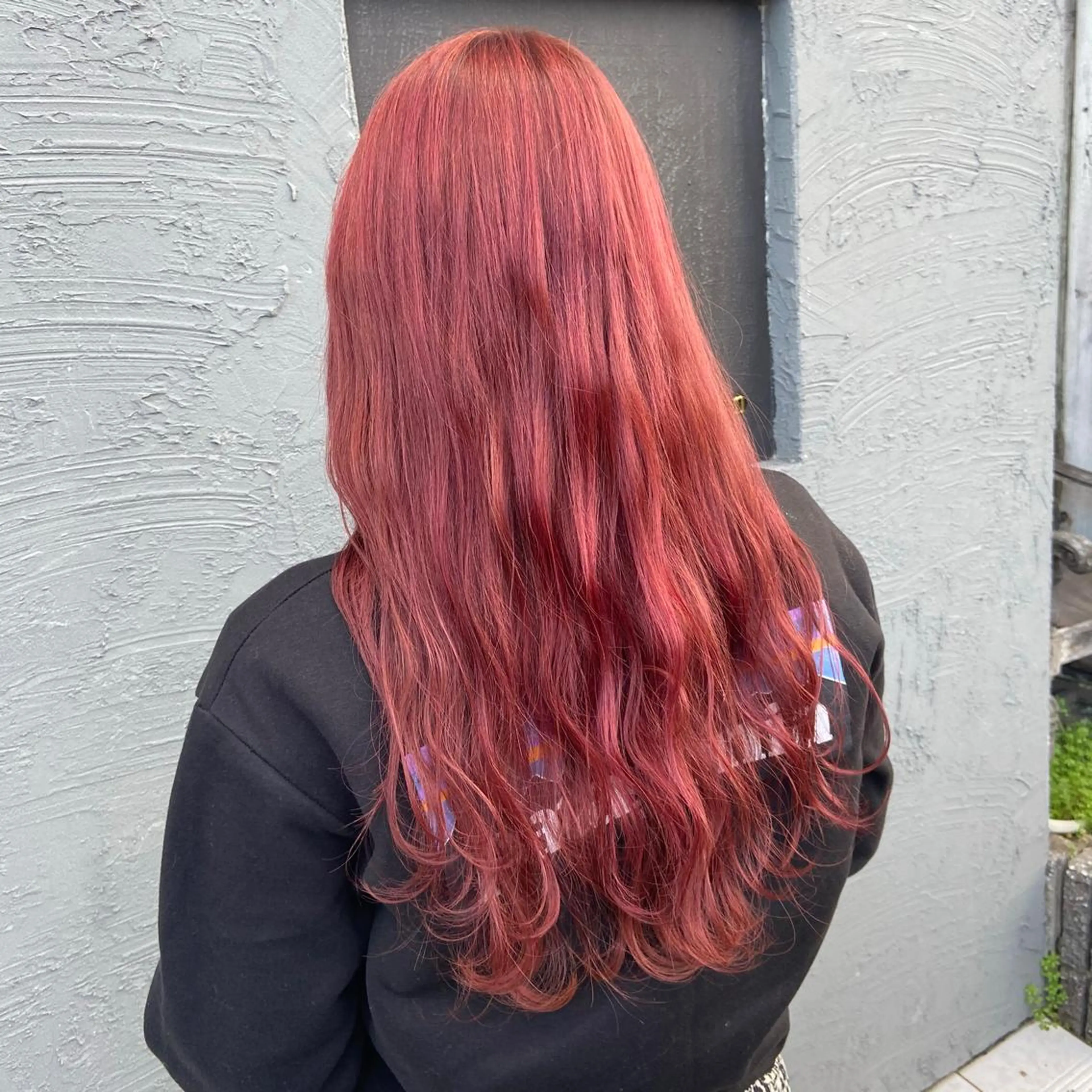 ロング カラー 馬場 瑞穂のヘアスタイル