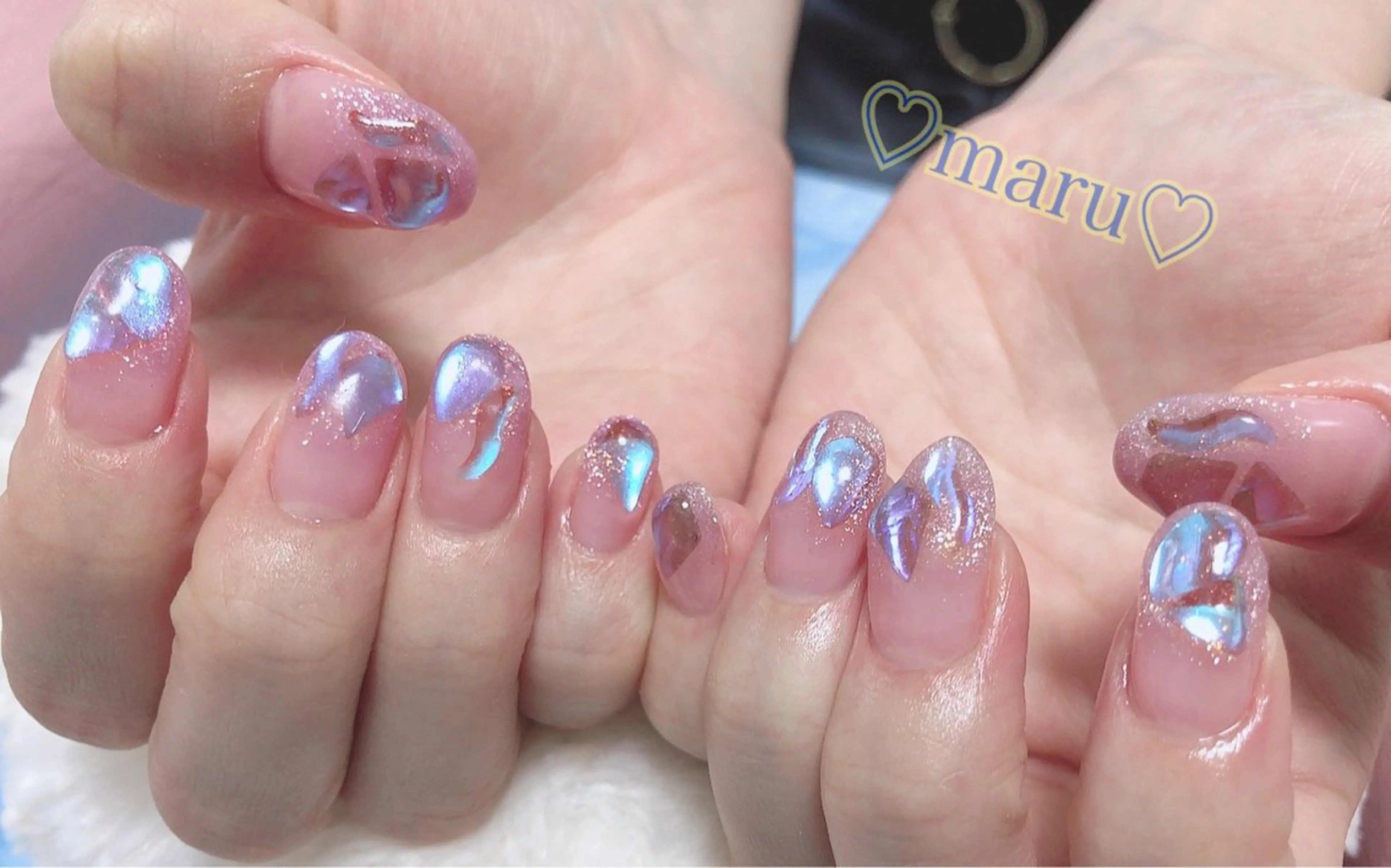 ネイル ハンドネイル フットネイル まるみ ♡のネイルデザイン