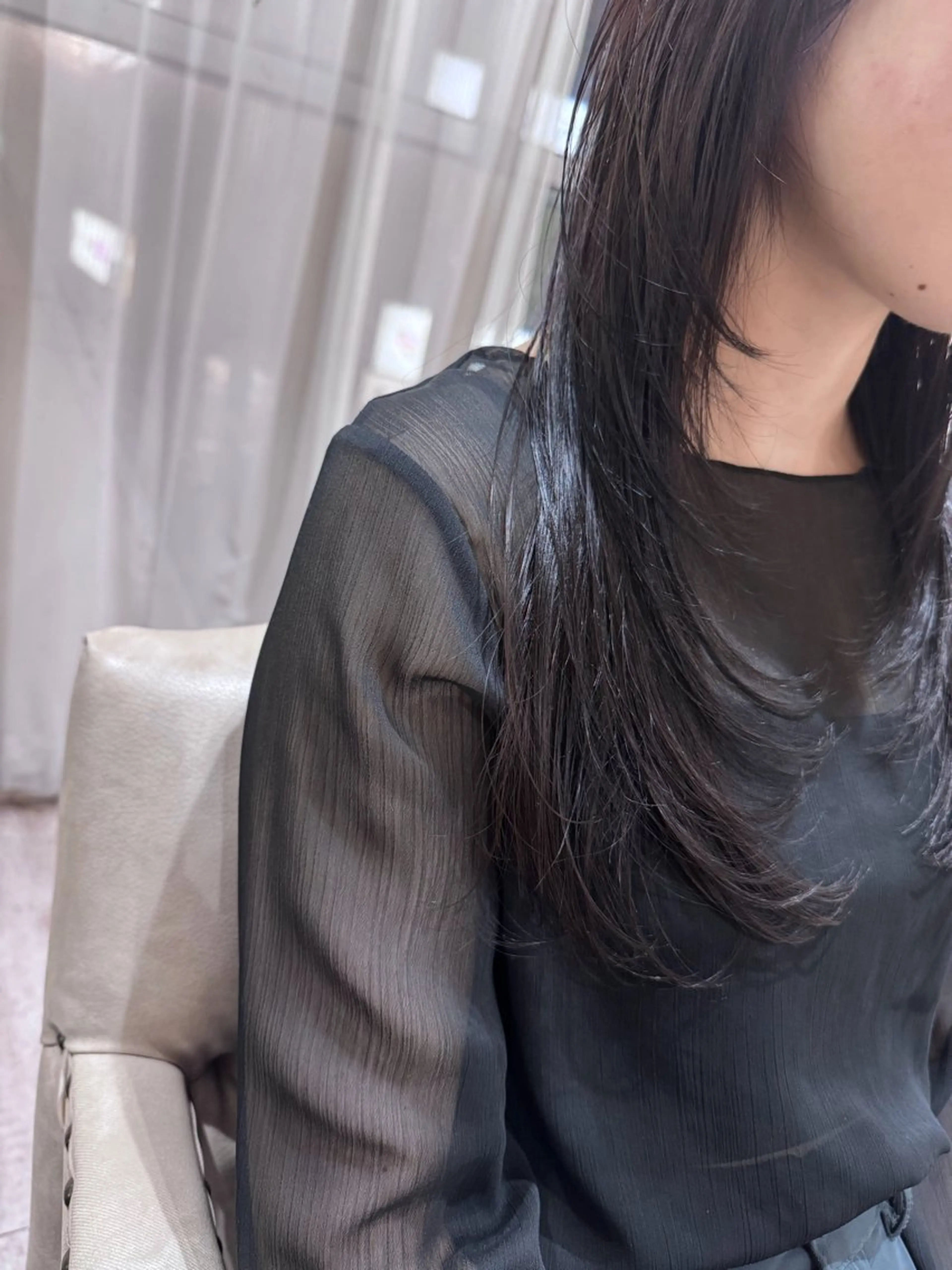 ロング カラー 髪質改善 レイヤーカット カット ヘアカラー トリートメント 新越谷noble店長 松本拓也▶◀*.のヘアスタイル