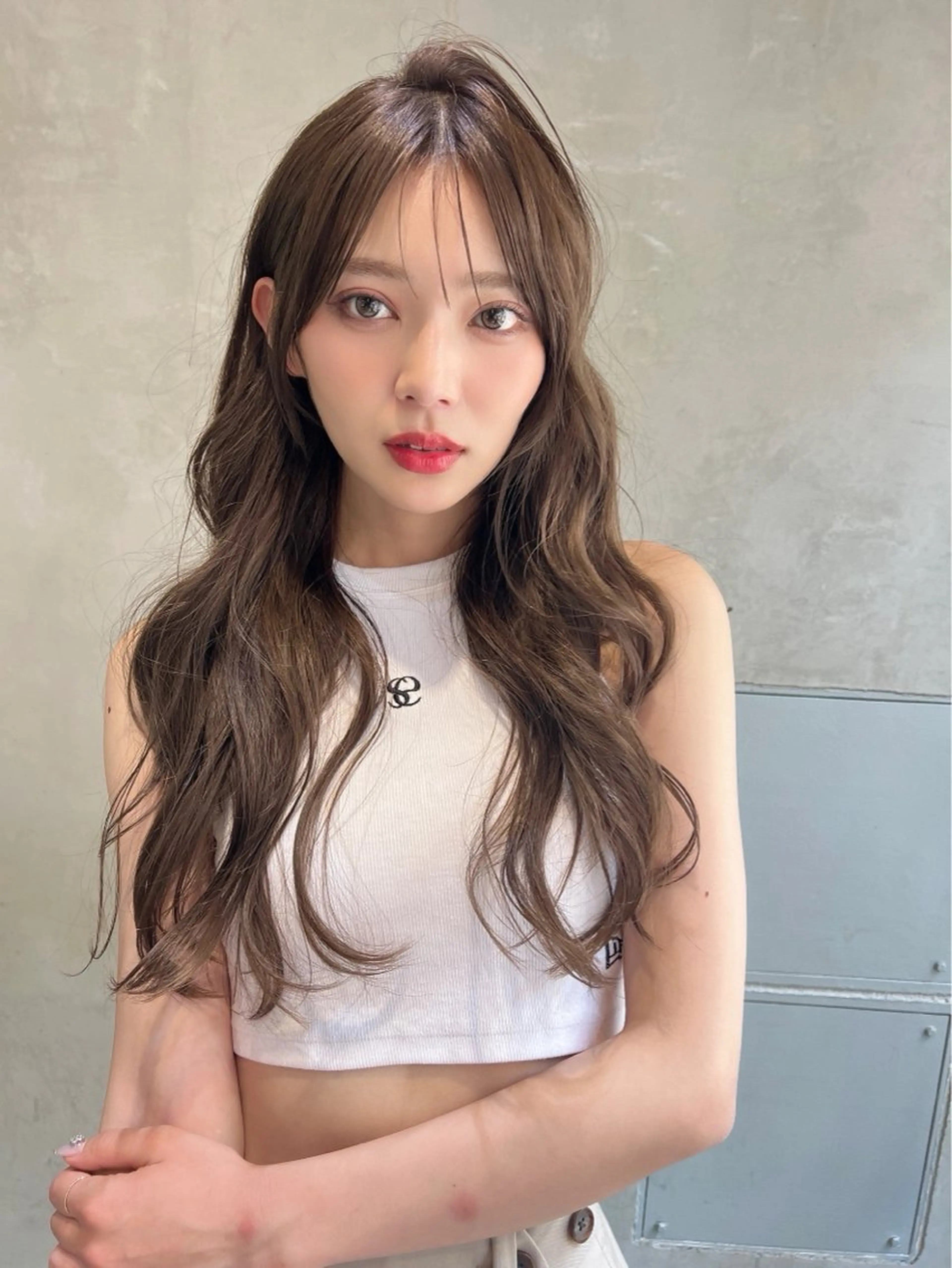 [おすすめメニュー🌟］透明感カラー× カット× TOKIOトリートメント🫧の写真