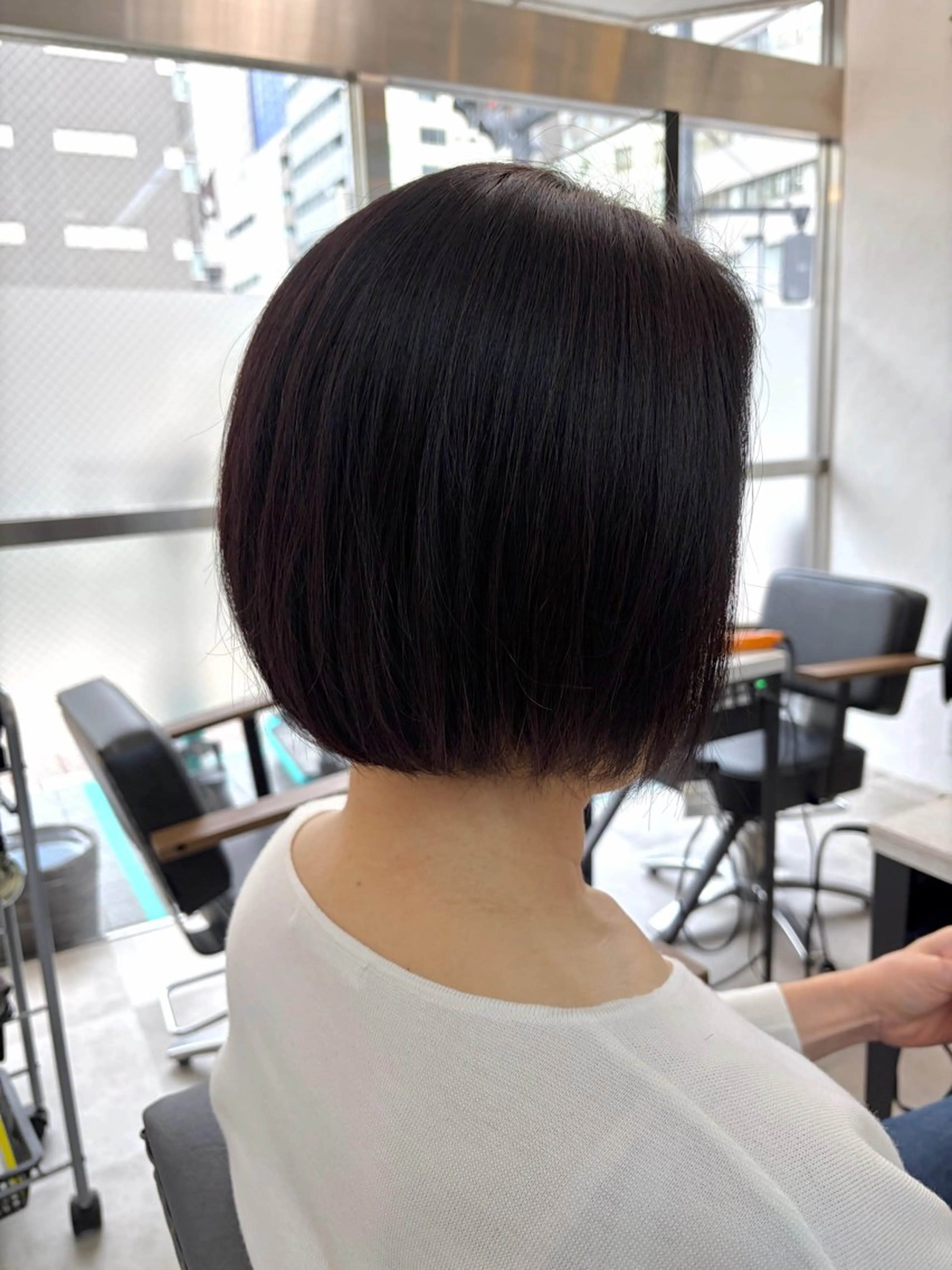 ショート カラー 🥀韓国ヘア🥀 宮津真菜のヘアスタイル