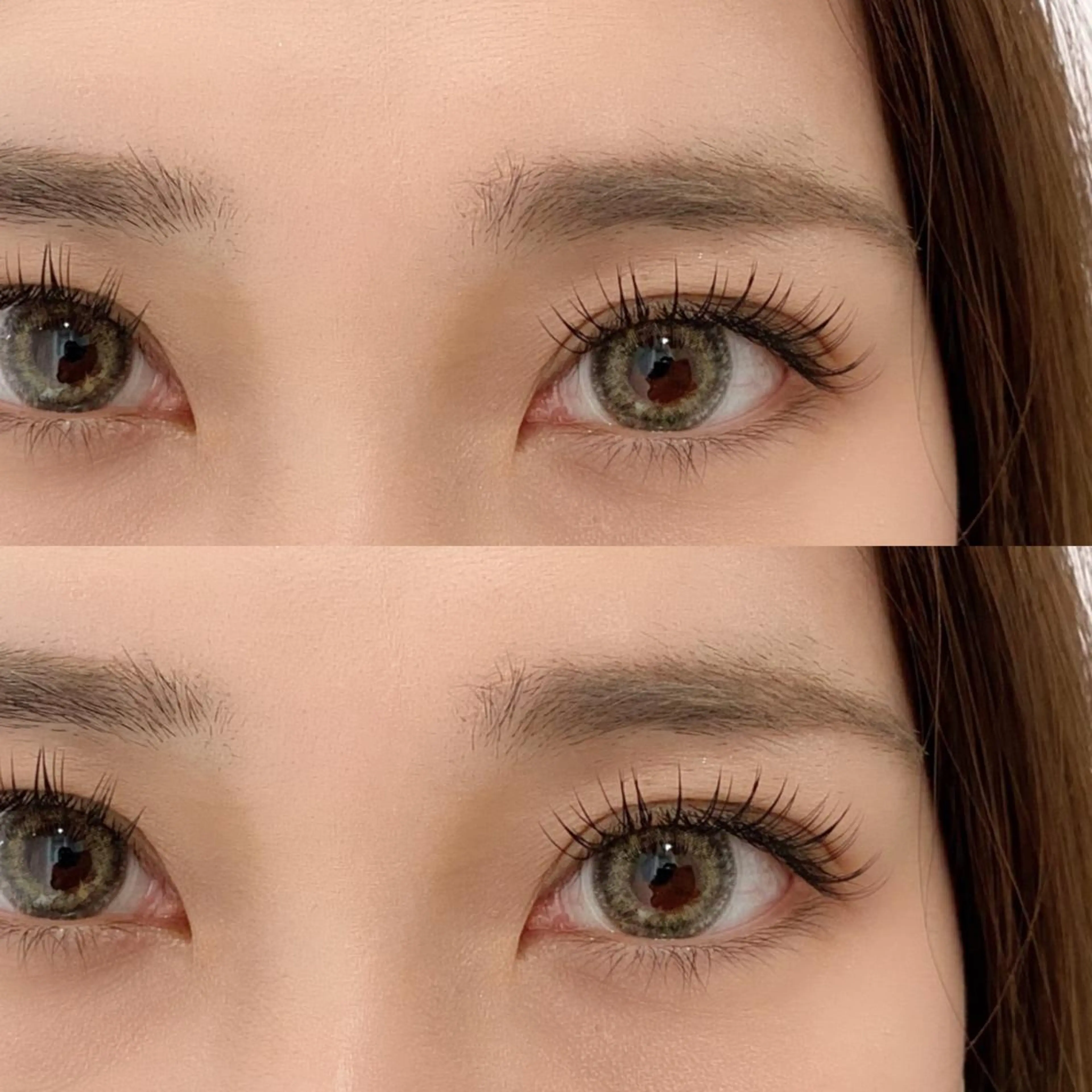 ケラチンラッシュ¥6200＋部分エクステ付け足し​〜​20本¥2000の写真