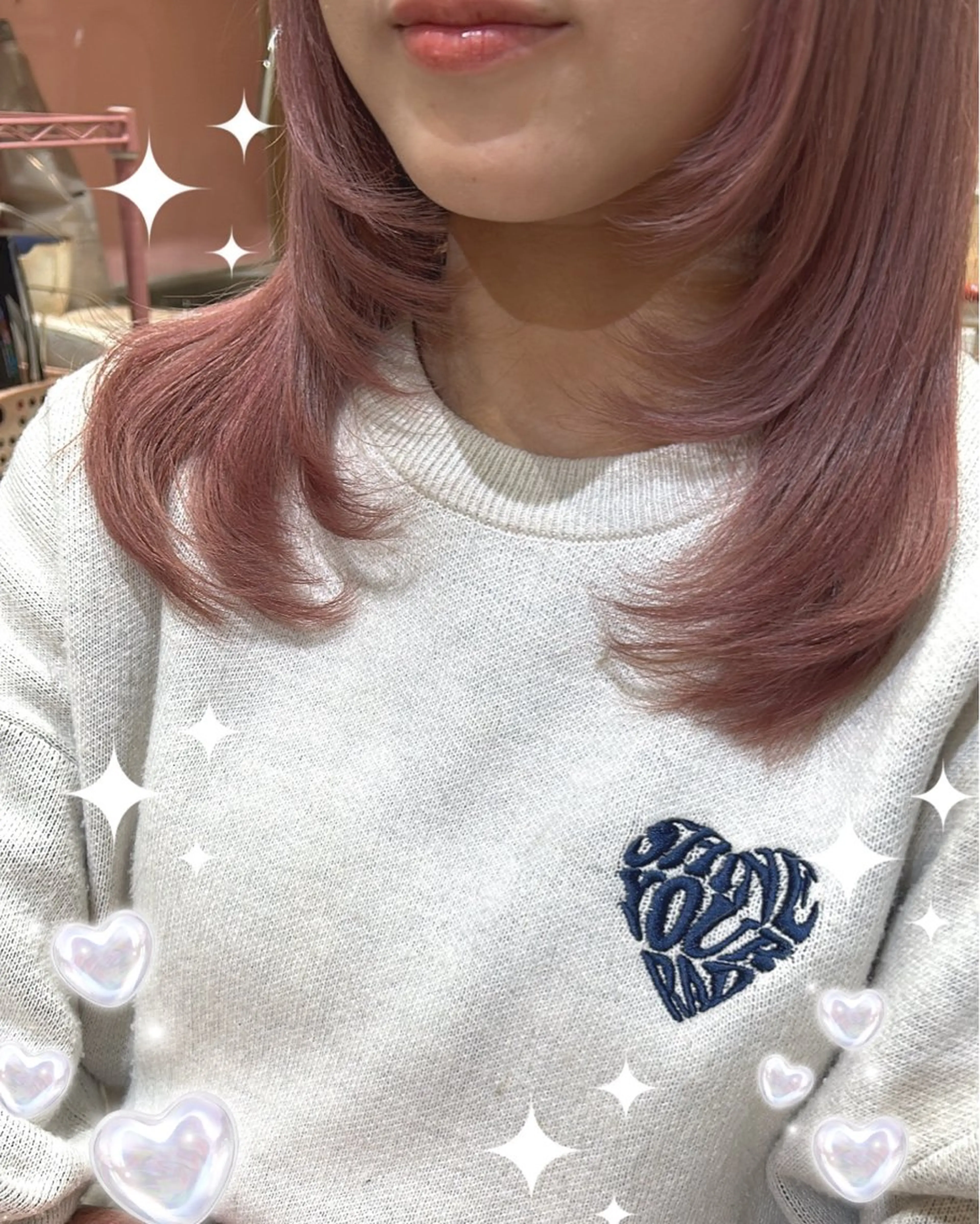 🤍🍒カット、カラー、シャンプー＋コテ巻き🍒🤍の写真