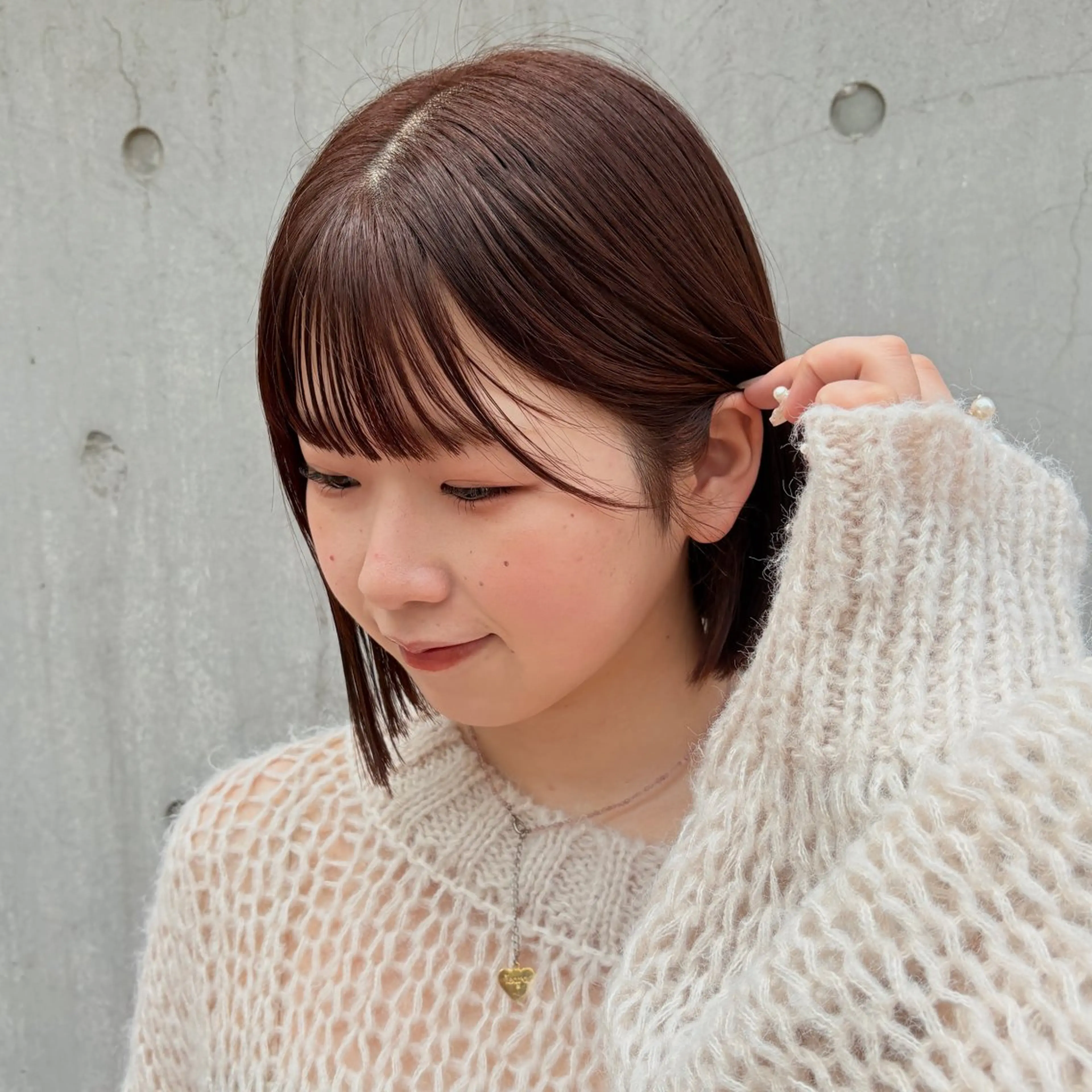 ショート 暖色/ボブ/吉岡美音 GIEN NU茶屋町のヘアスタイル