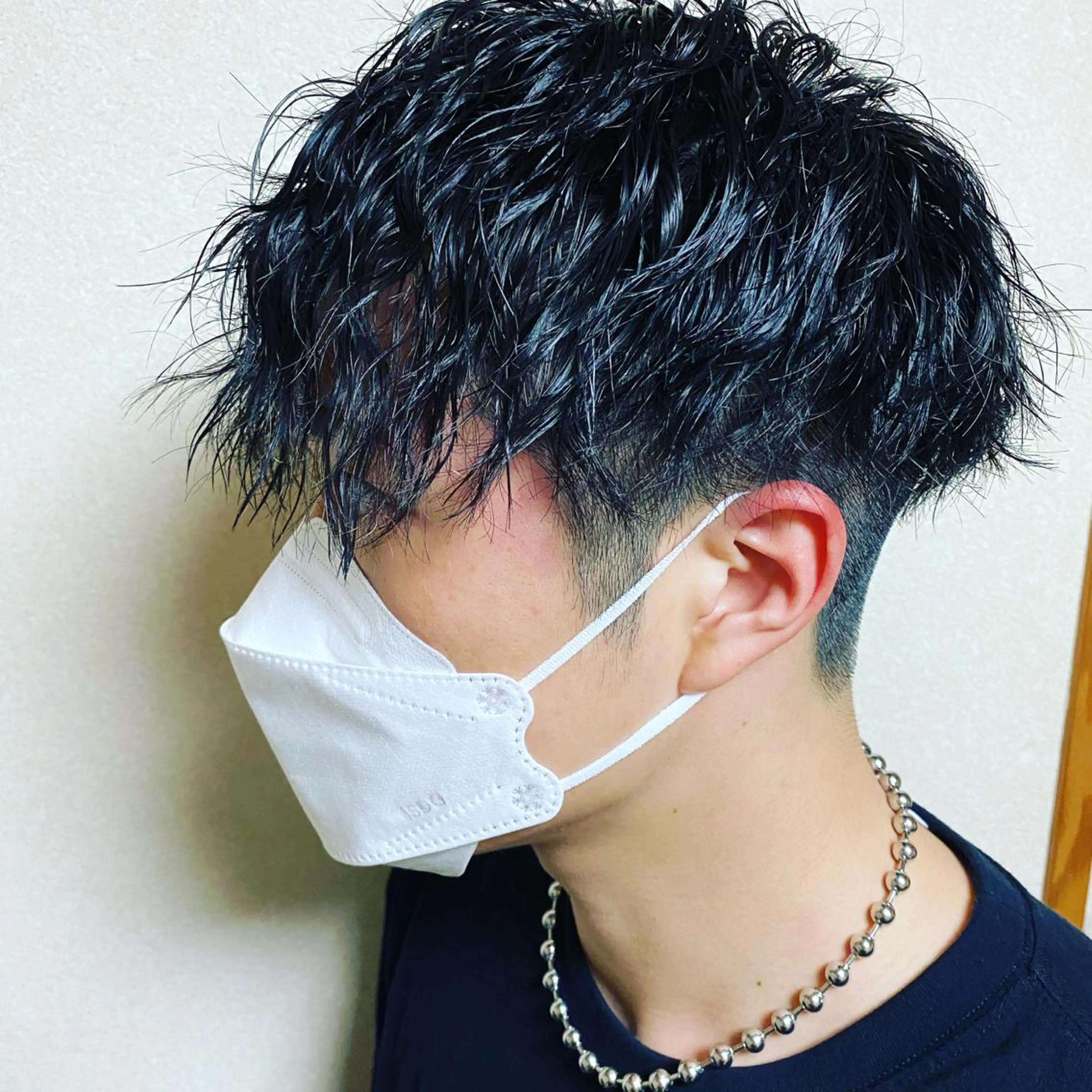 ショート パーマ メンズ 縮毛矯正 滝沢尚起のヘアスタイル