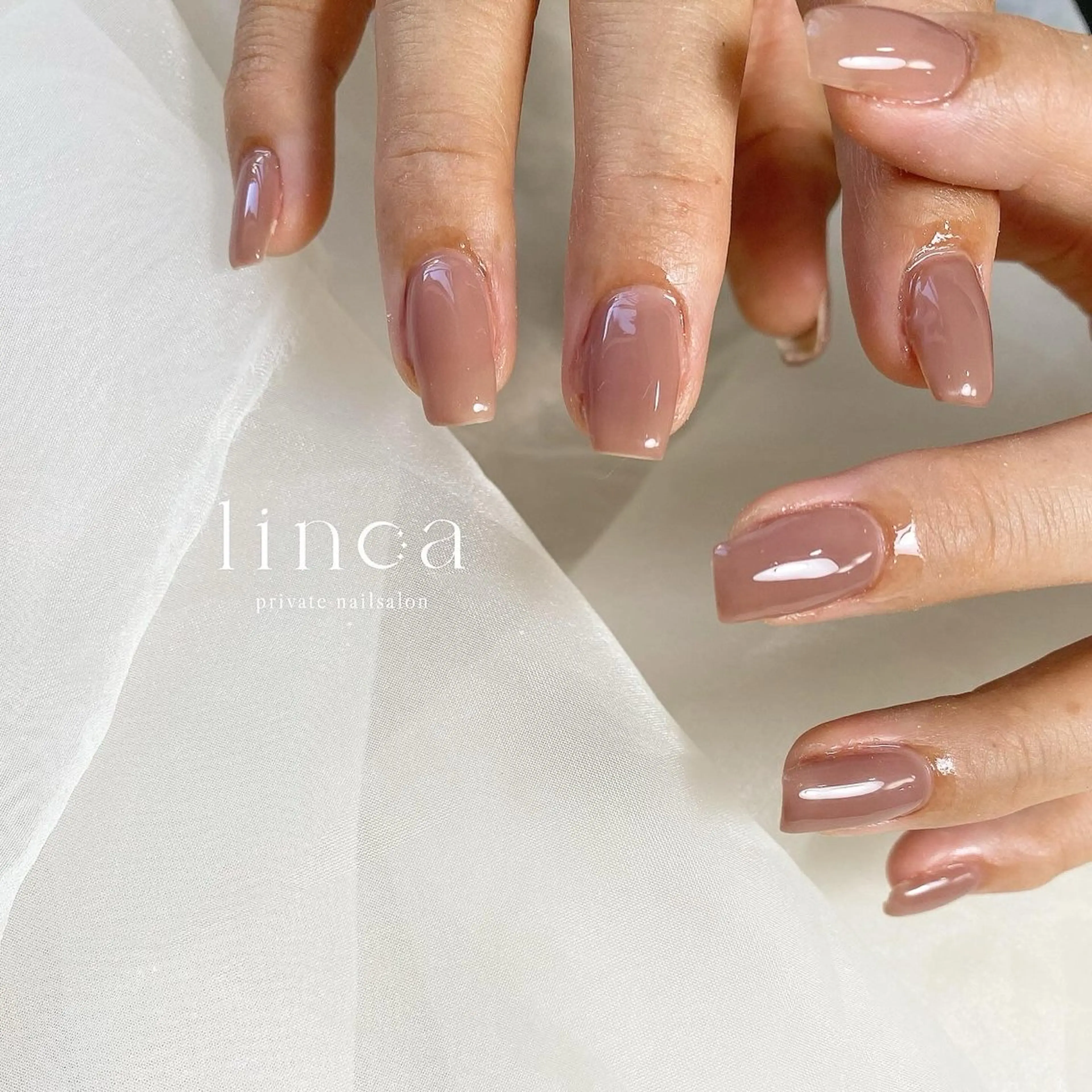 ネイル ピンク ハンドネイル ハンドケア linoa nailのネイルデザイン