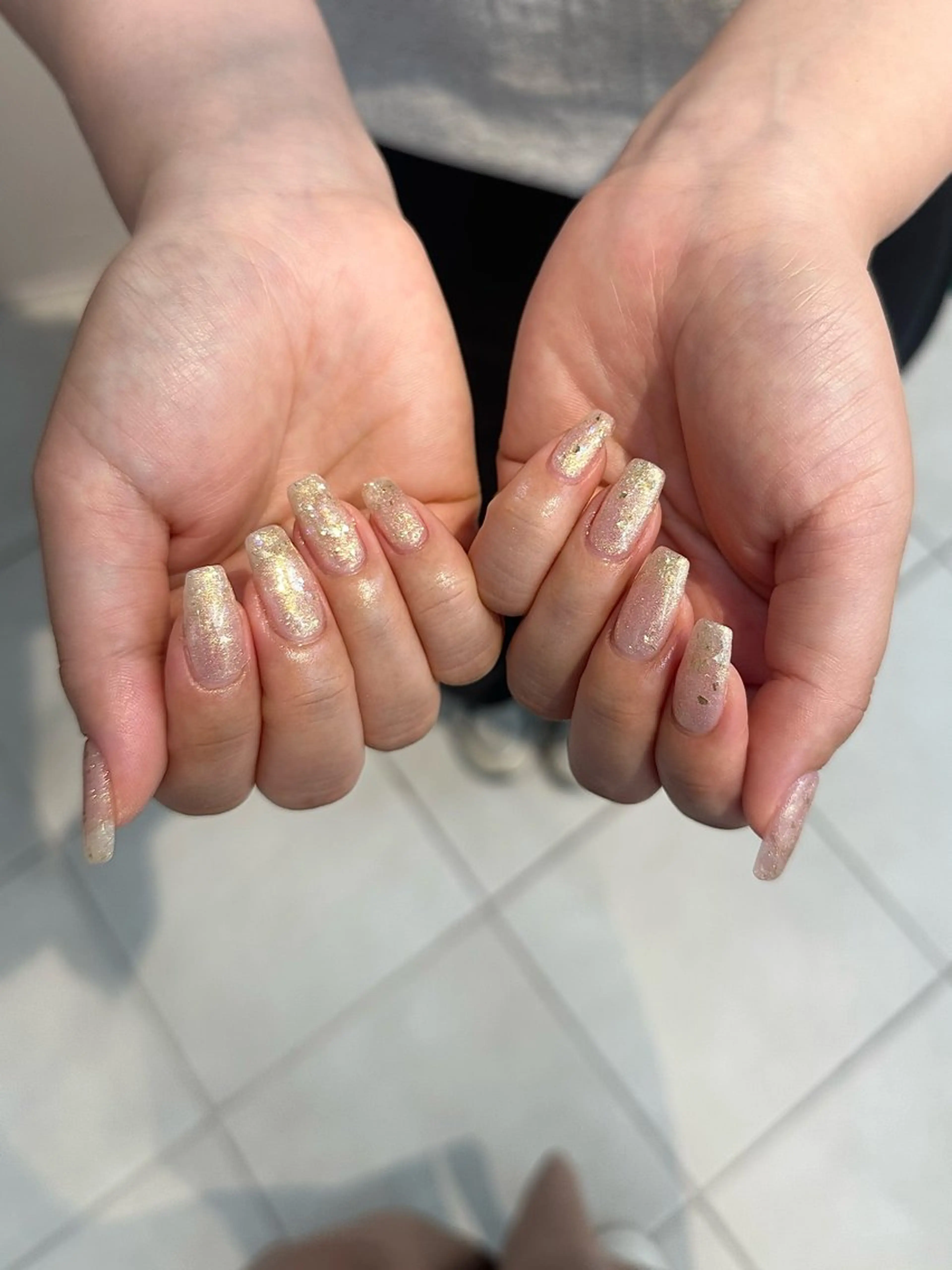 ネイル ラメ(グリッター) DEEnail yuukaのネイルデザイン