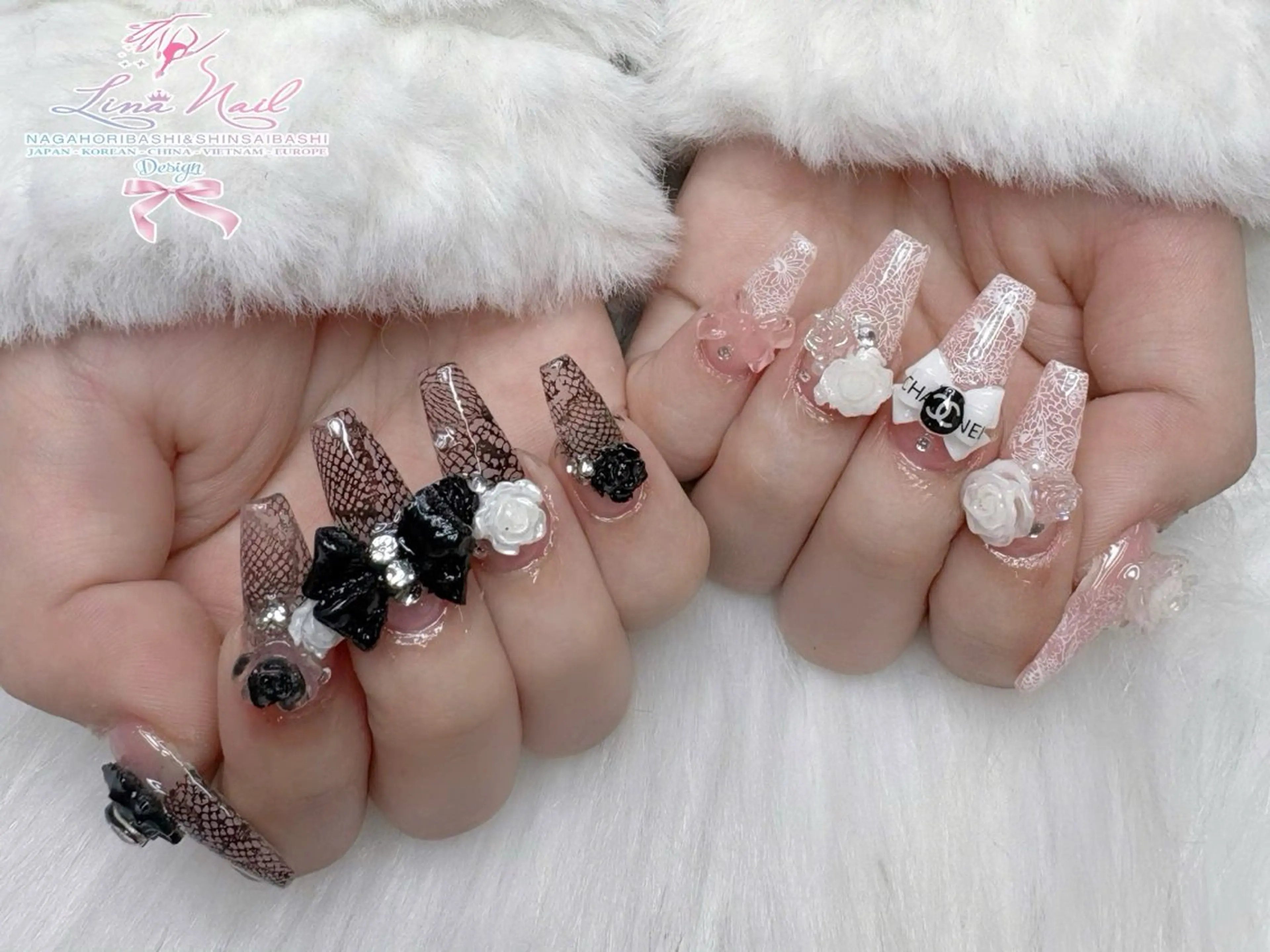 ネイル フットネイル ジェルネイル 持ち込み ネイルチップ ハンドネイル リナネイル 長堀橋店／東心斎橋店のネイルデザイン