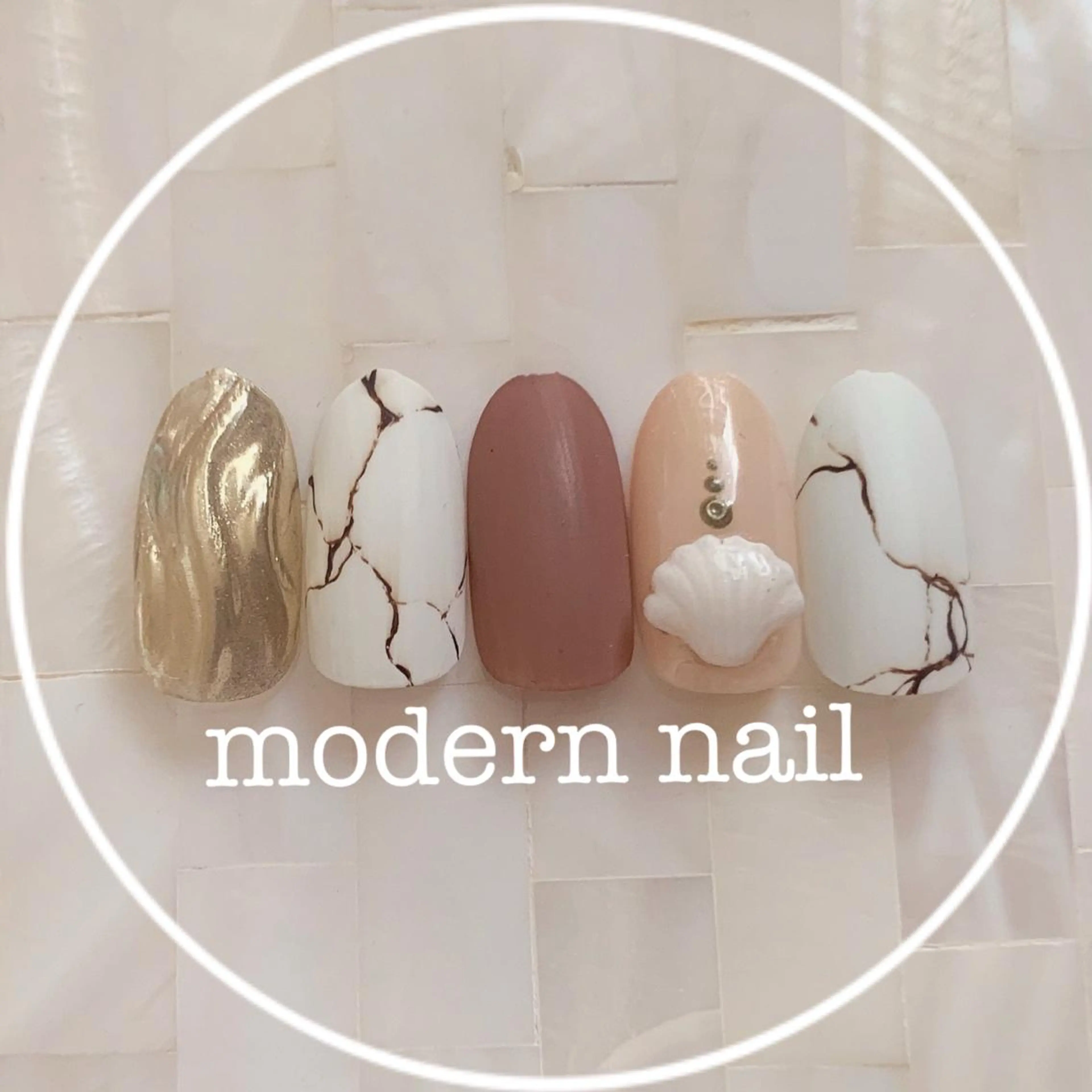 ネイル ネイルチップ 小川 玲奈のネイルデザイン