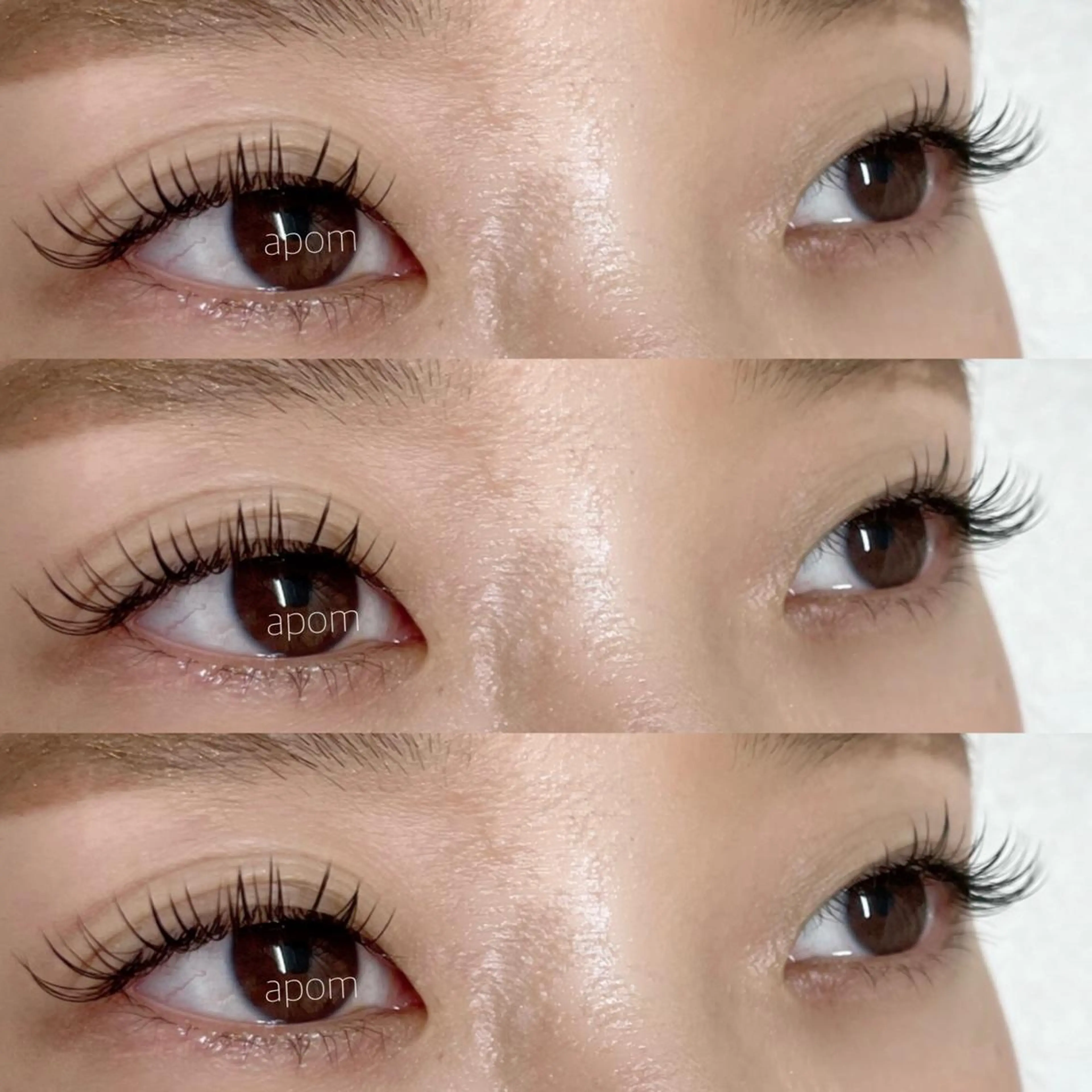 マツエク・マツパ apom 森分のマツエク・マツパデザイン