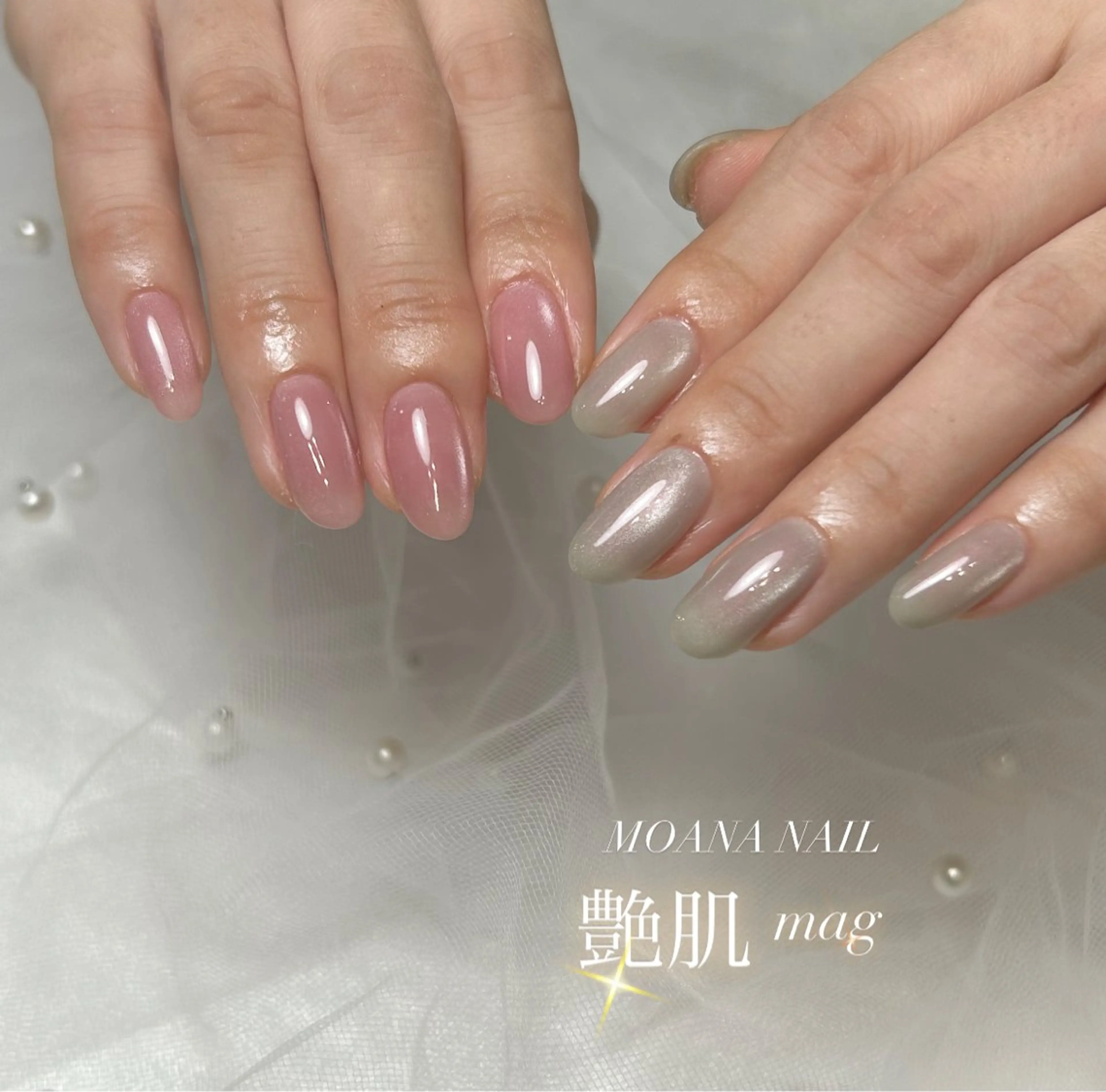 ネイル マグネットネイル MOANA NAILのネイルデザイン