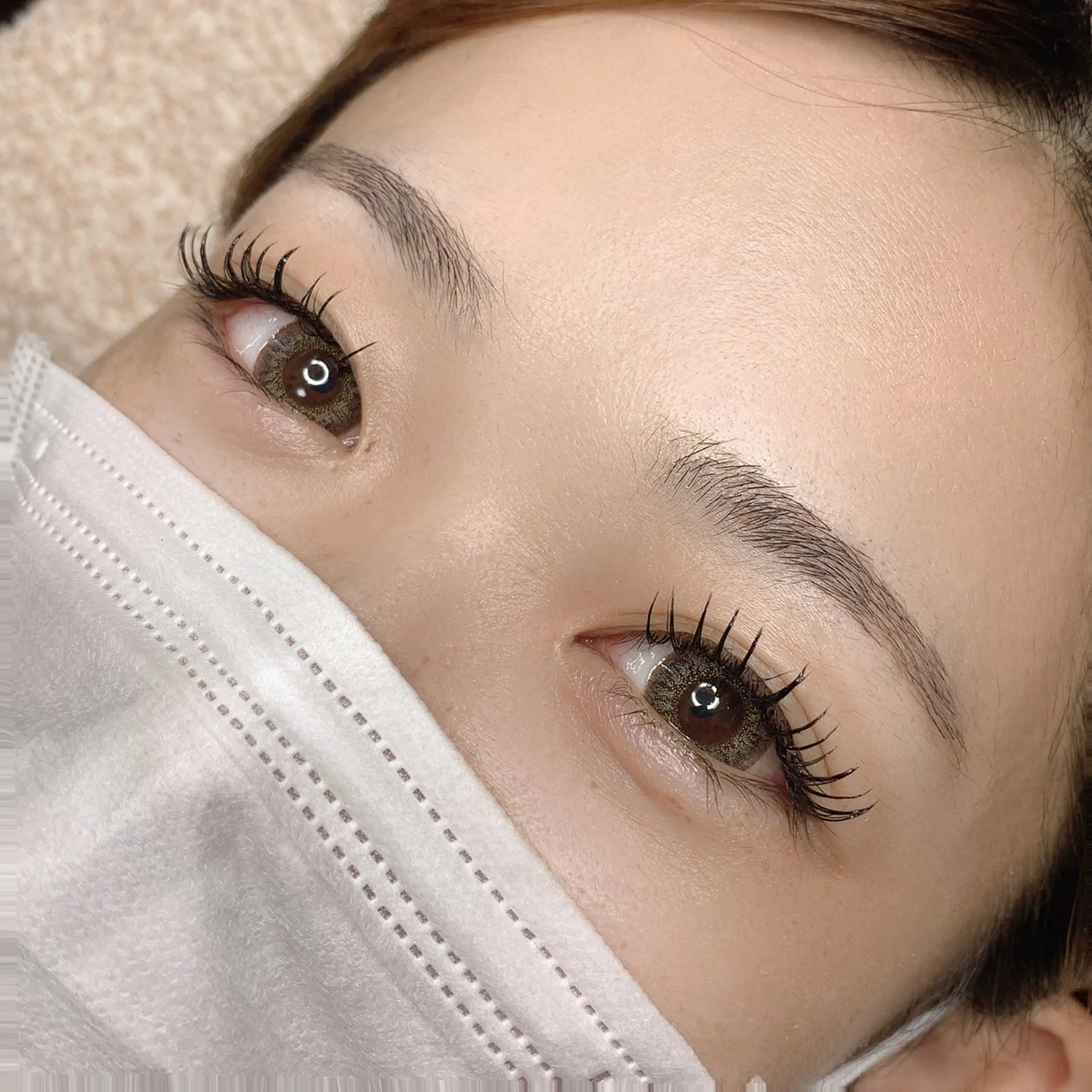 マツエク・マツパ フラットラッシュ eyelash&browdesign Autumn所属・Autumn akiyoshiのマツエク・マツパデザイン