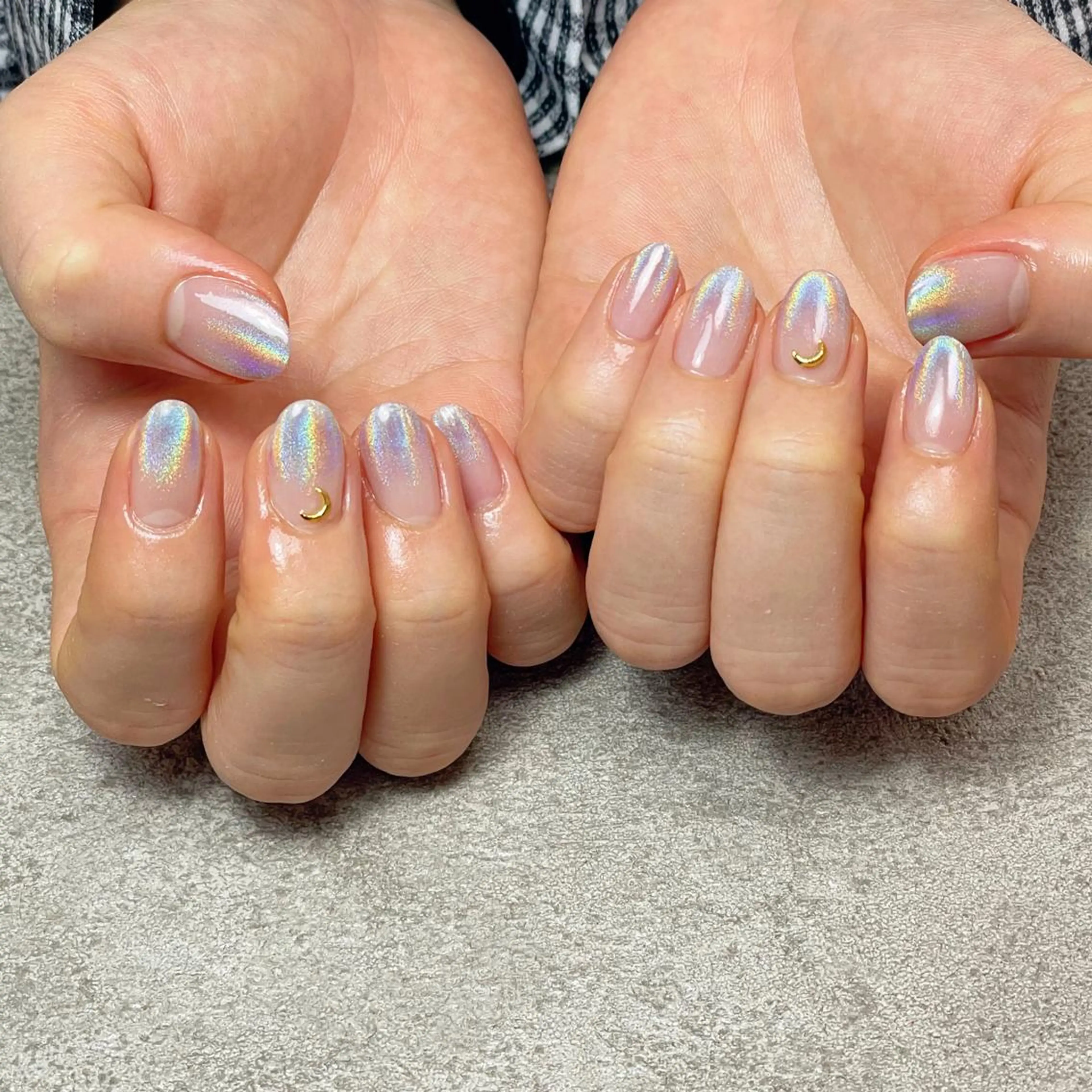 ネイル クリアネイル ハンドネイル nailroom DIASOMNIAのネイルデザイン