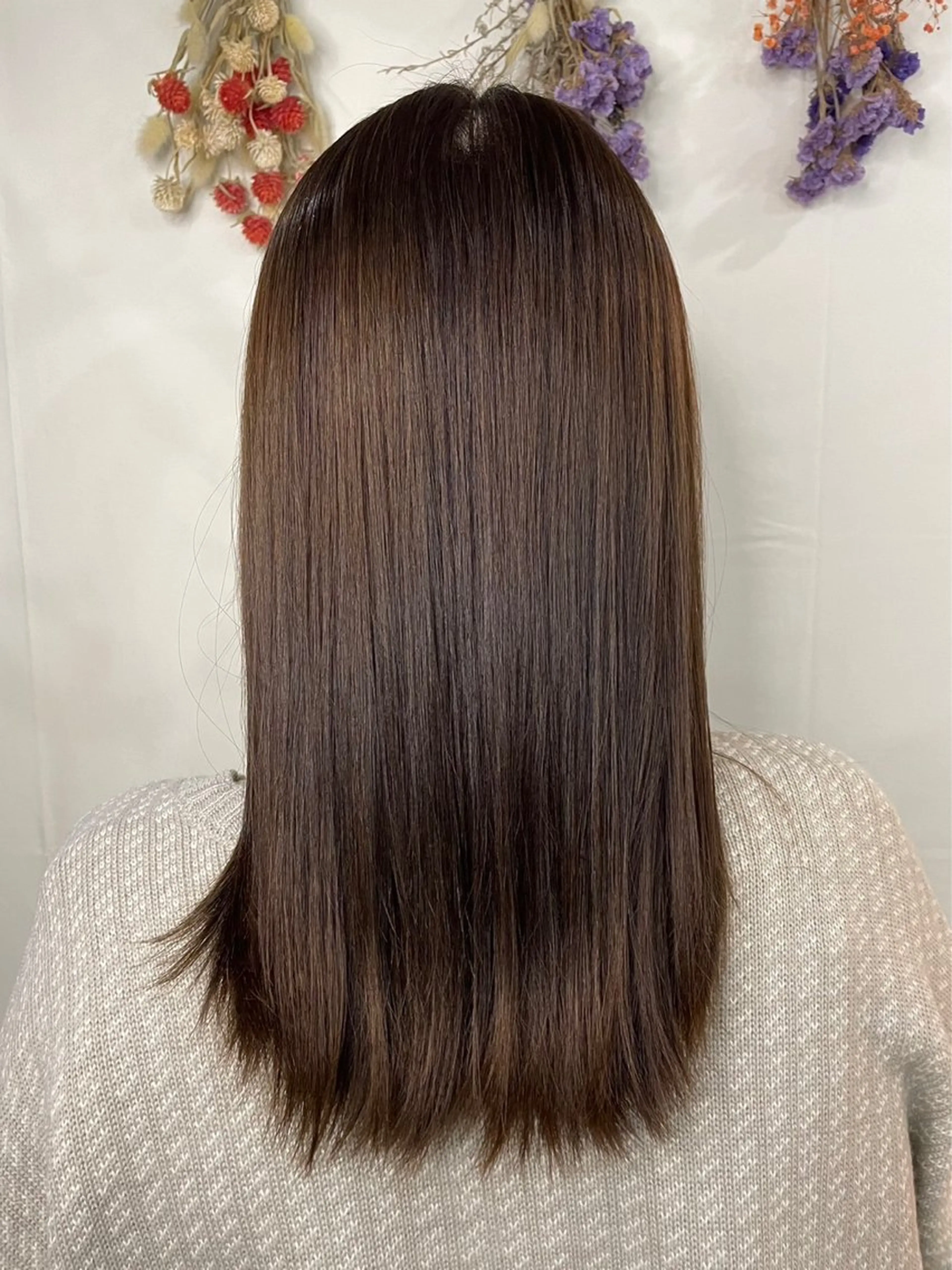 【💎あなたに合ったトリートメントでサラ艶髪に💎】カット+カラー+オーダートリートメント💟✨️の写真