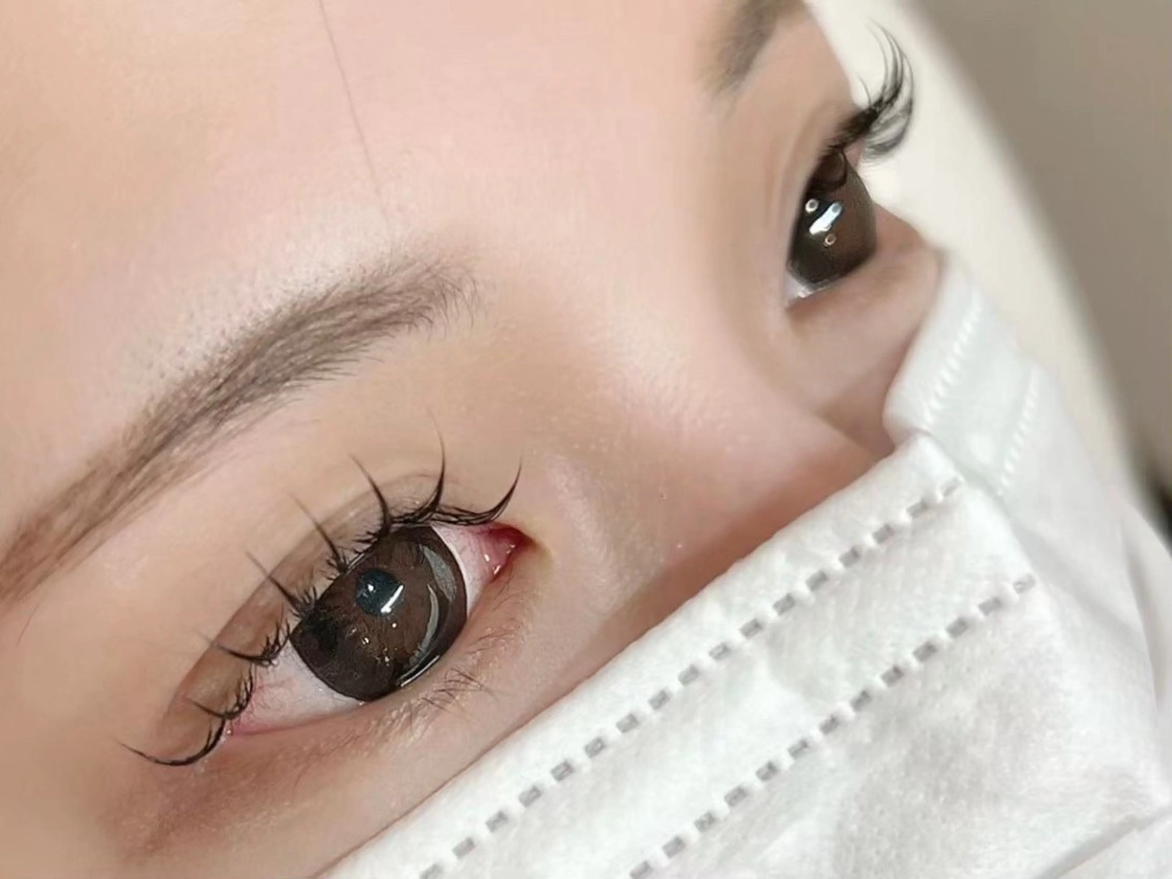 マツエク・マツパ 束感まつ毛 フラットラッシュ 韓国風マツエク DILETTO ⠀森のマツエク・マツパデザイン