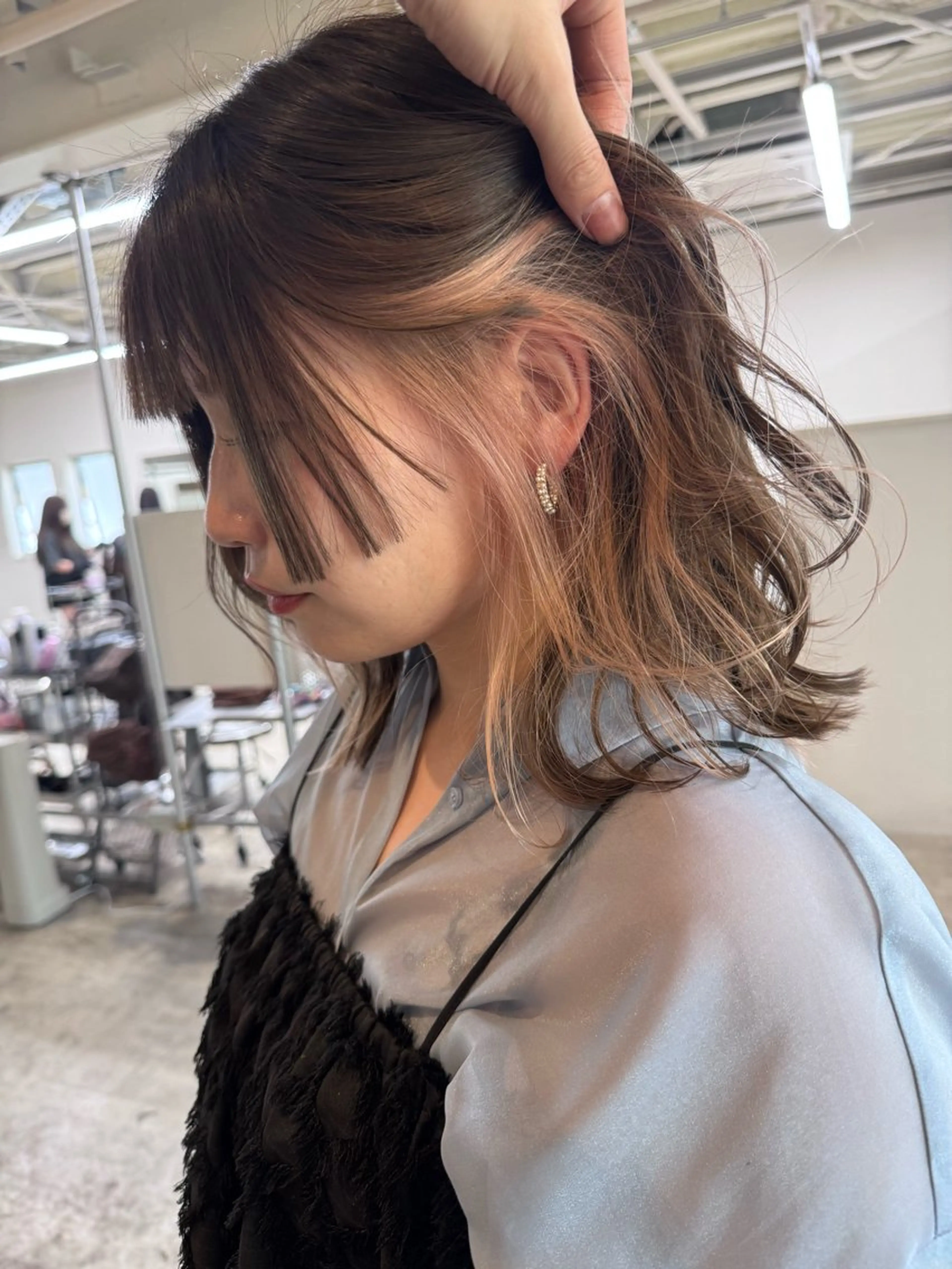 カラー イヤリングカラー ヘアカラー fand / HINAのヘアスタイル