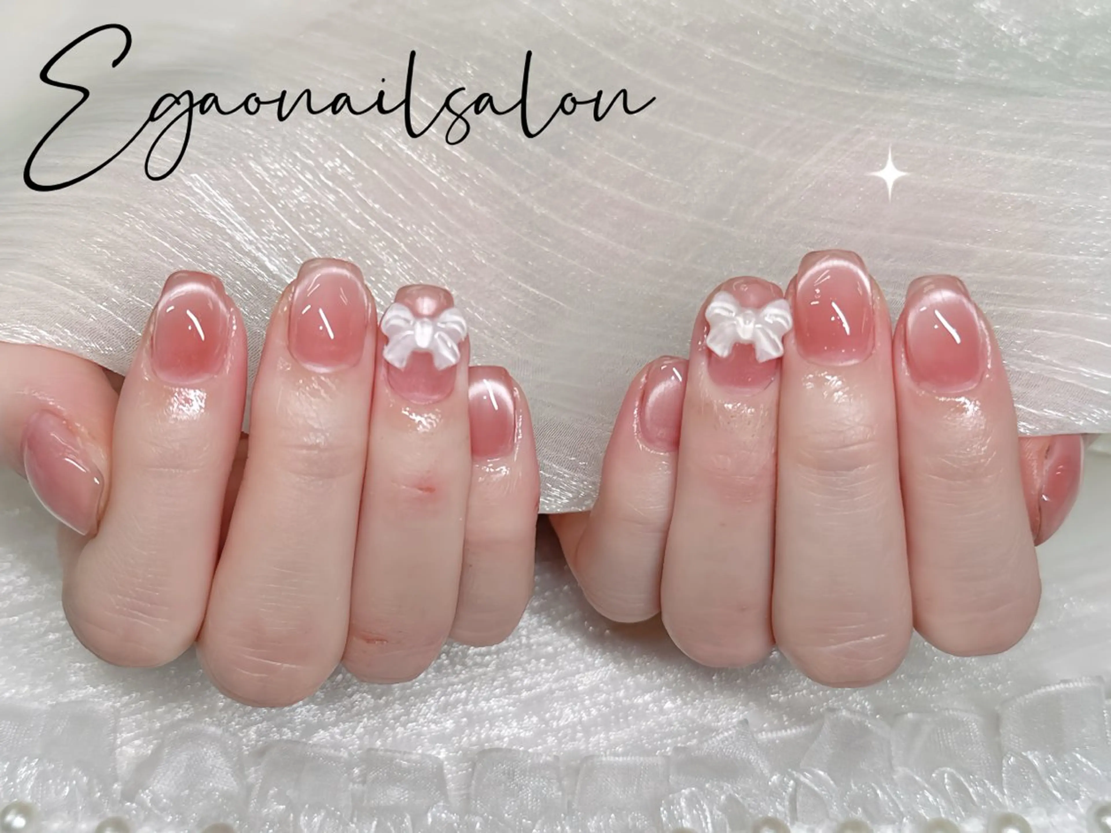 ネイル アートネイル フットネイル フレンチネイル ジェルネイル グラデーション ハンドネイル Egao Nail Salonのネイルデザイン