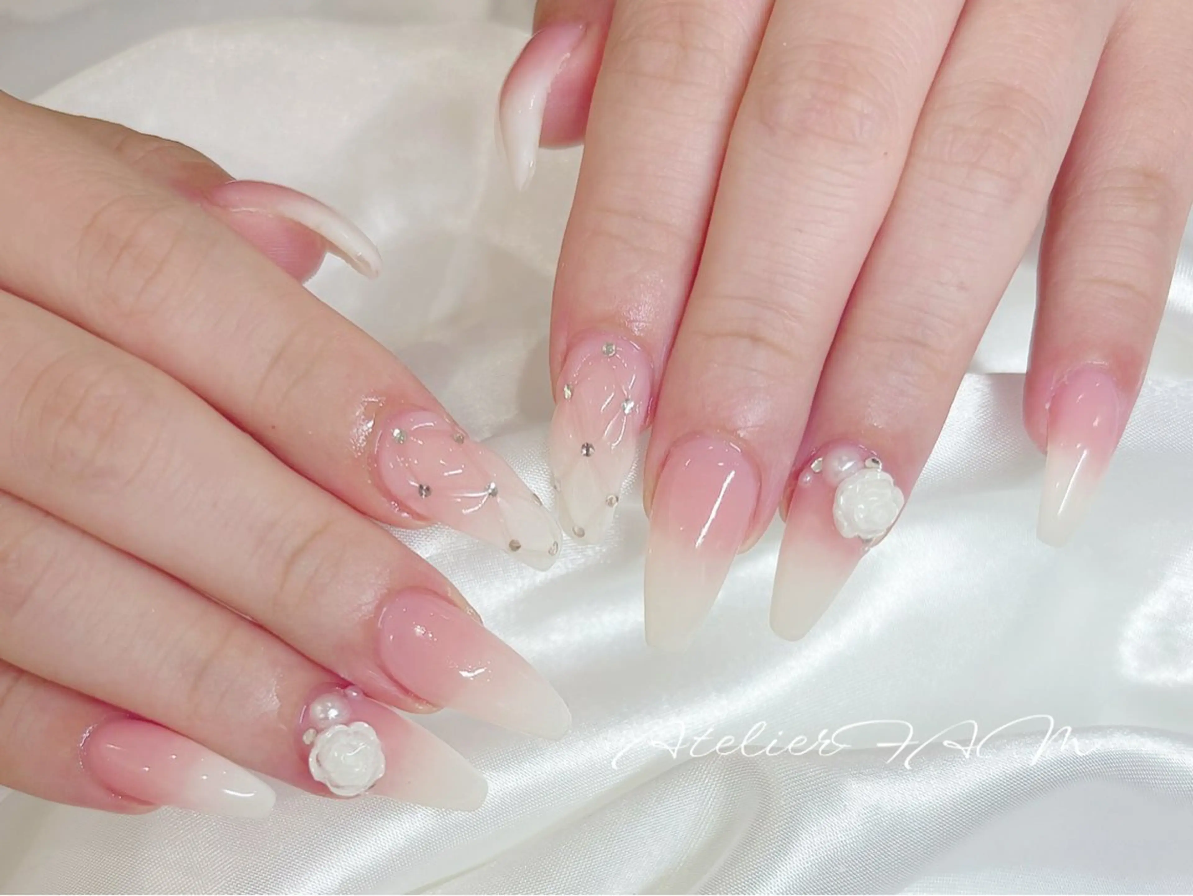 ネイル nail&eyelashsalon atelier fam上本町店所属・アトリエ FAMのネイルデザイン