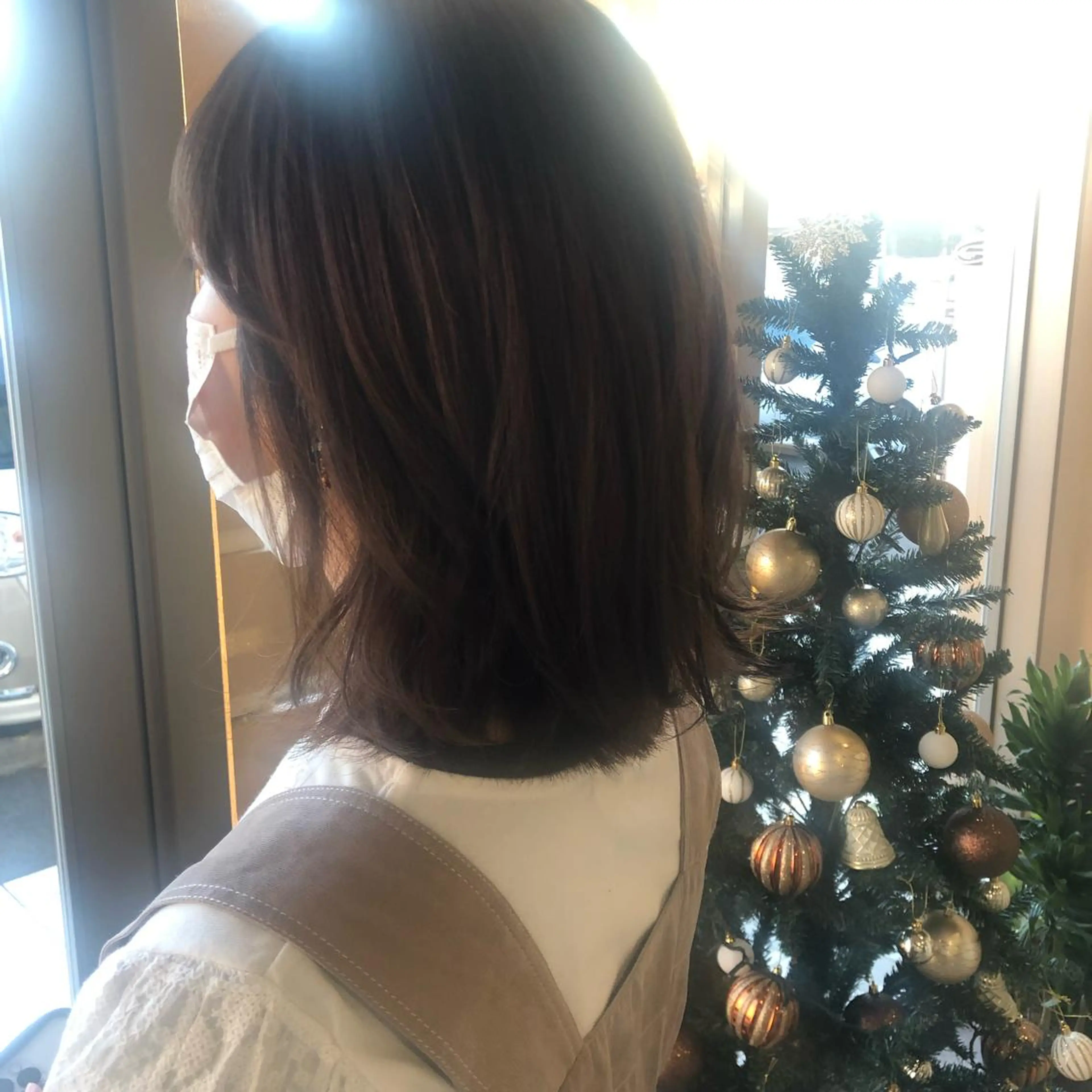 ミディアム 堀越 エリのヘアスタイル