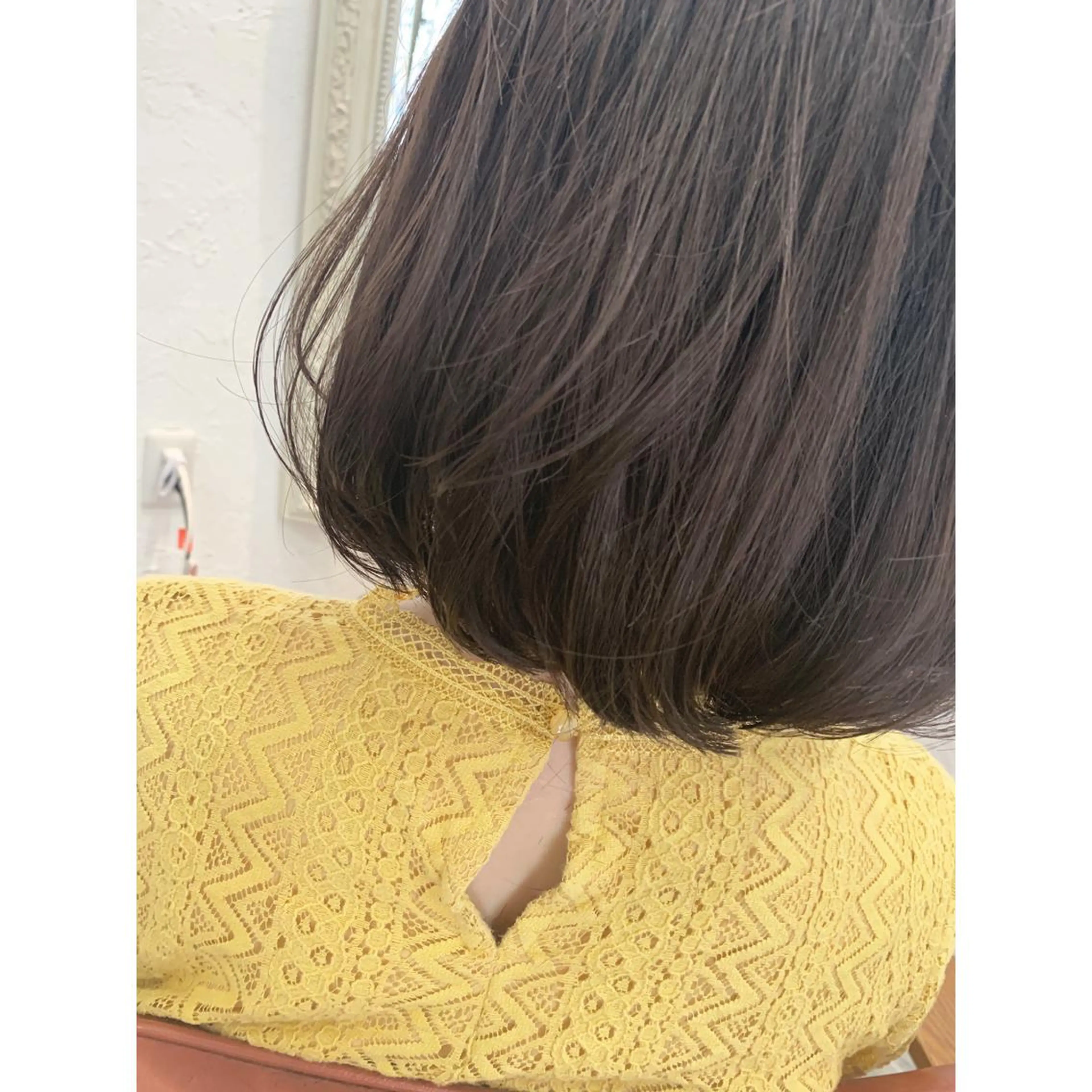 ミディアム カラー カット ヘアカラー fio マナミのヘアスタイル