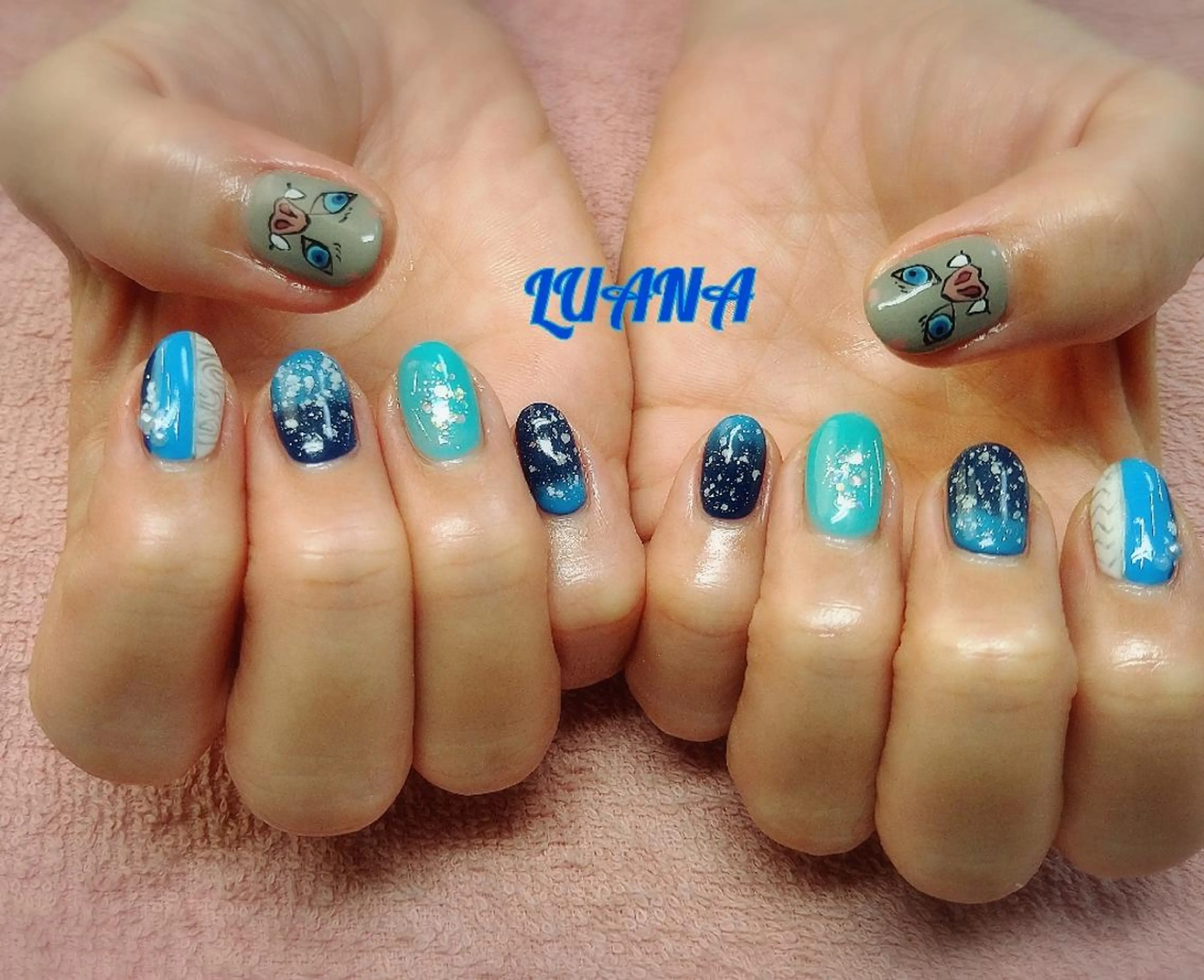 ネイル ハンドネイル LUANA  TAKAHASHIのネイルデザイン