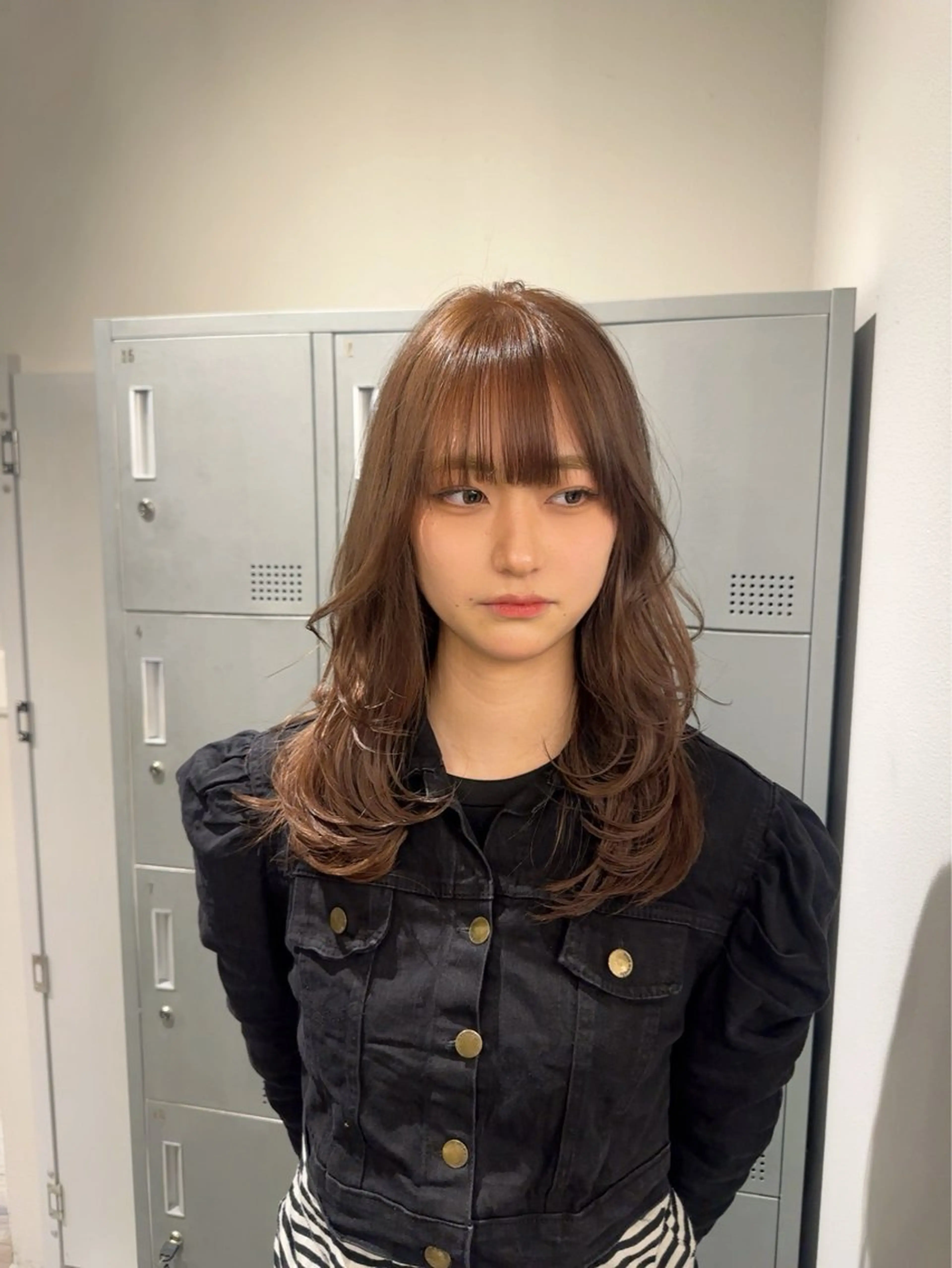 セミロング 透明感カラー/レイ ヤーカット/KaHoのヘアスタイル