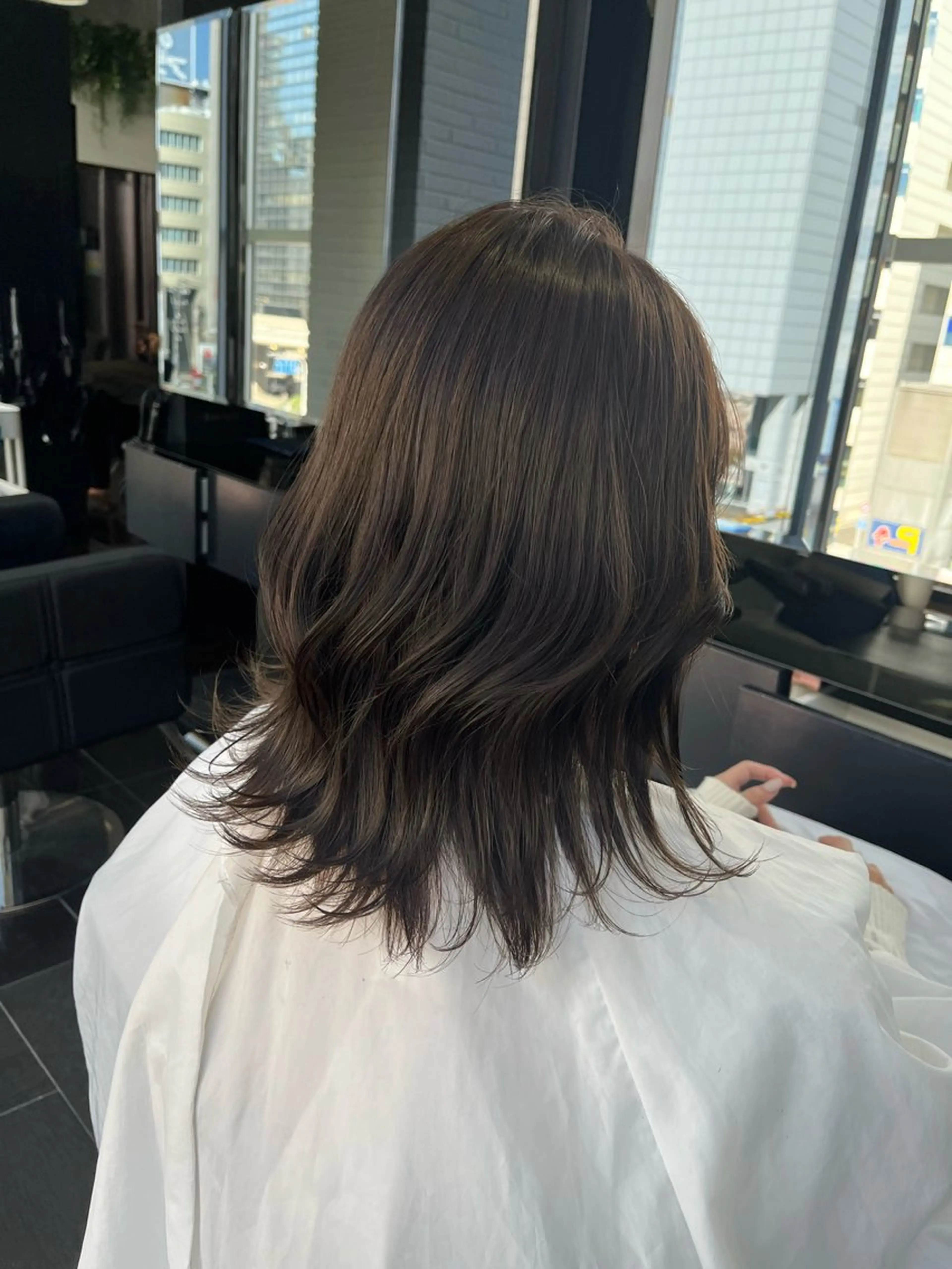 ミディアム カラー ショート専門/豊中駅 /view/のヘアスタイル