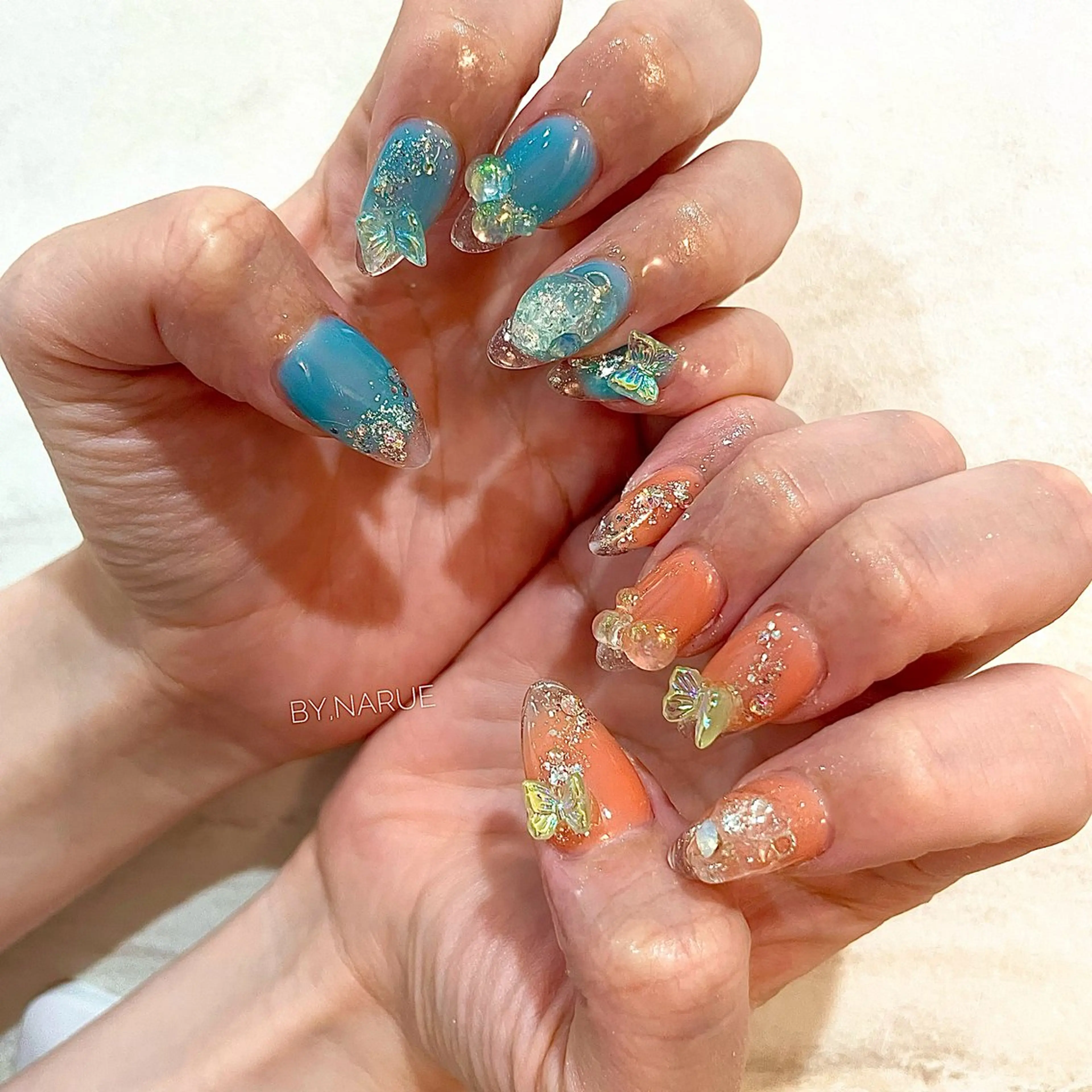 ネイル ハンドネイル 森竹 成恵のネイルデザイン