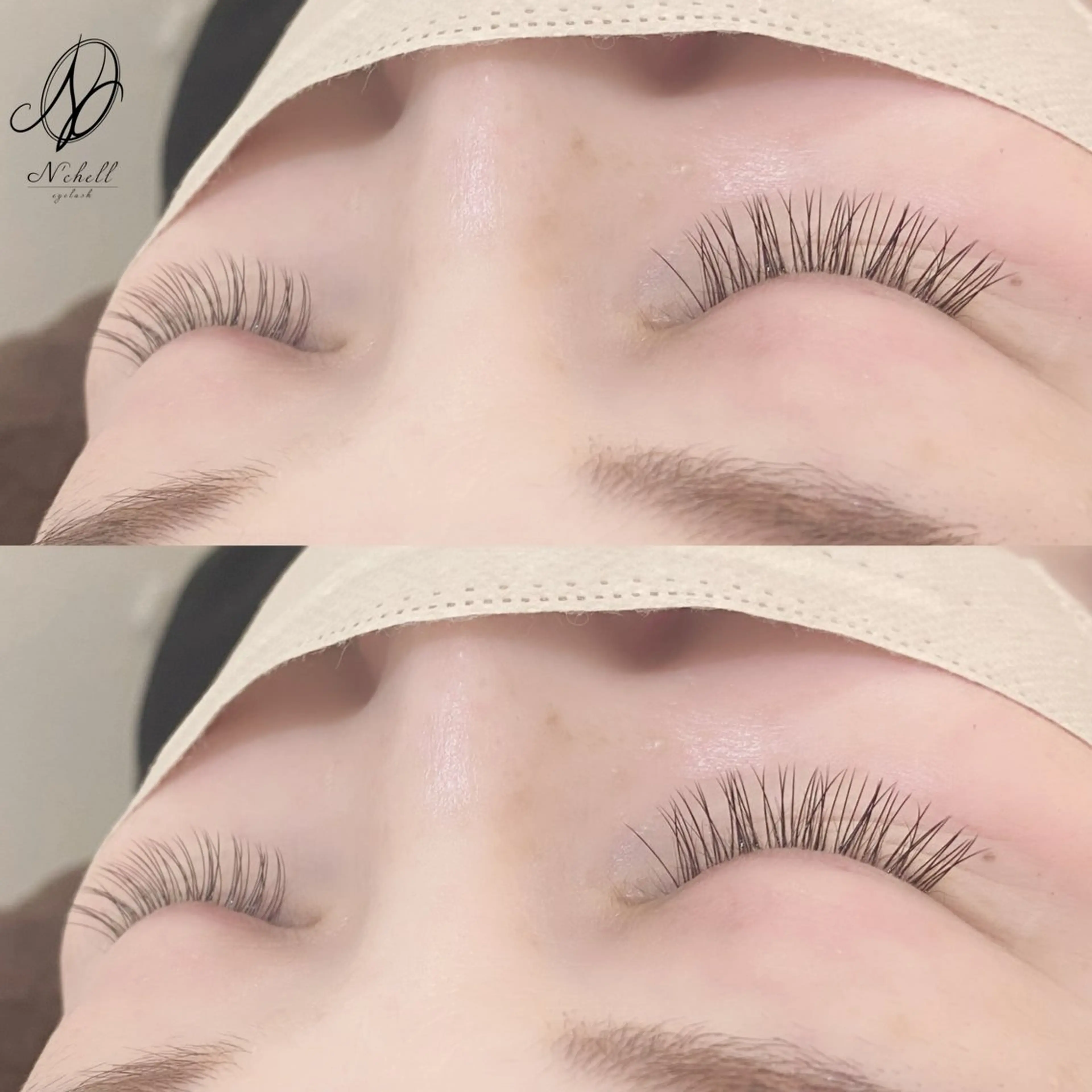 マツエク・マツパ フラットラッシュ Eyelist Meiのマツエク・マツパデザイン