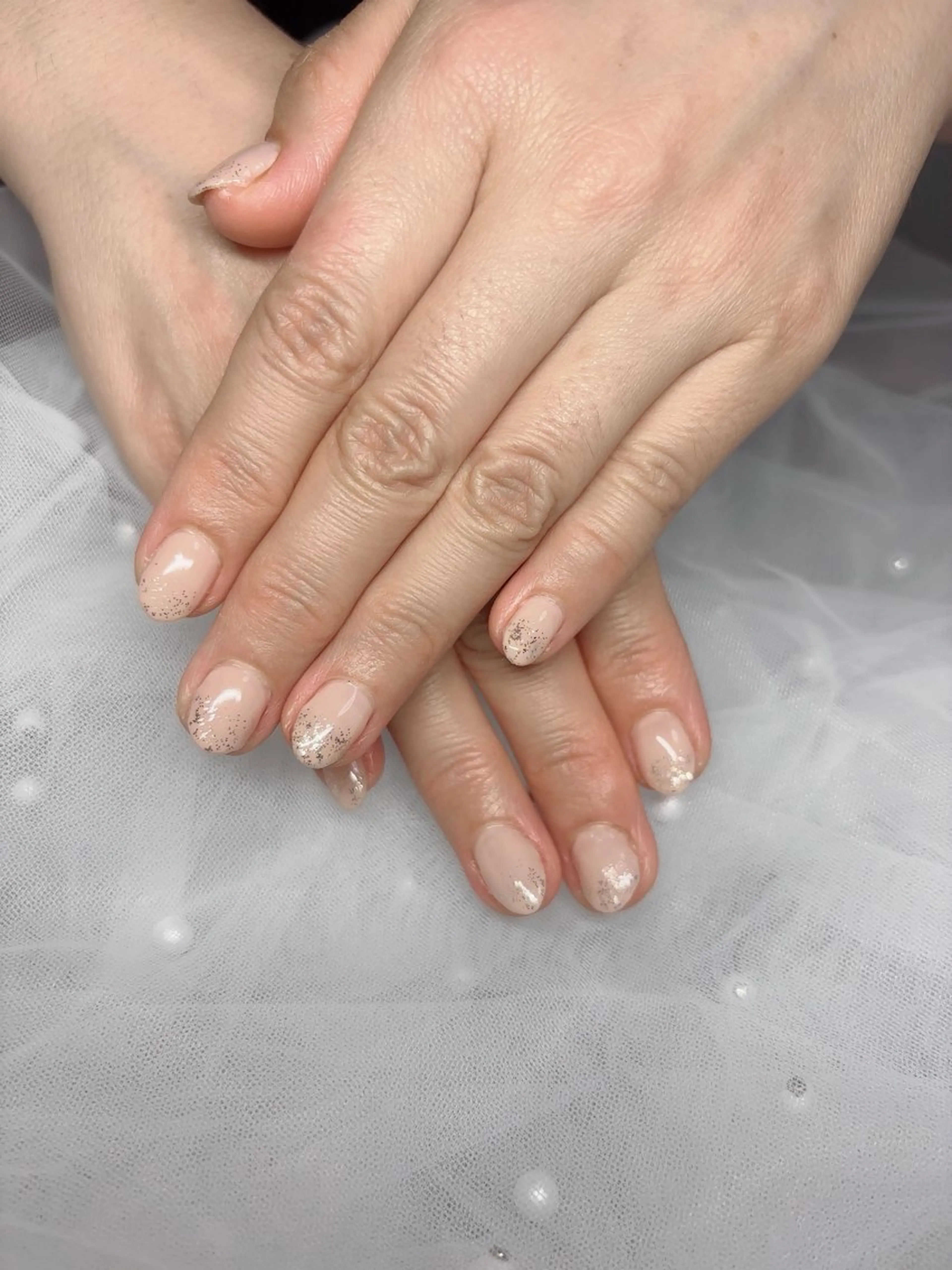 ネイル グラデーション ラメ(グリッター) ラメグラデーション ハンドネイル Nail Salon __j  Shinoのネイルデザイン