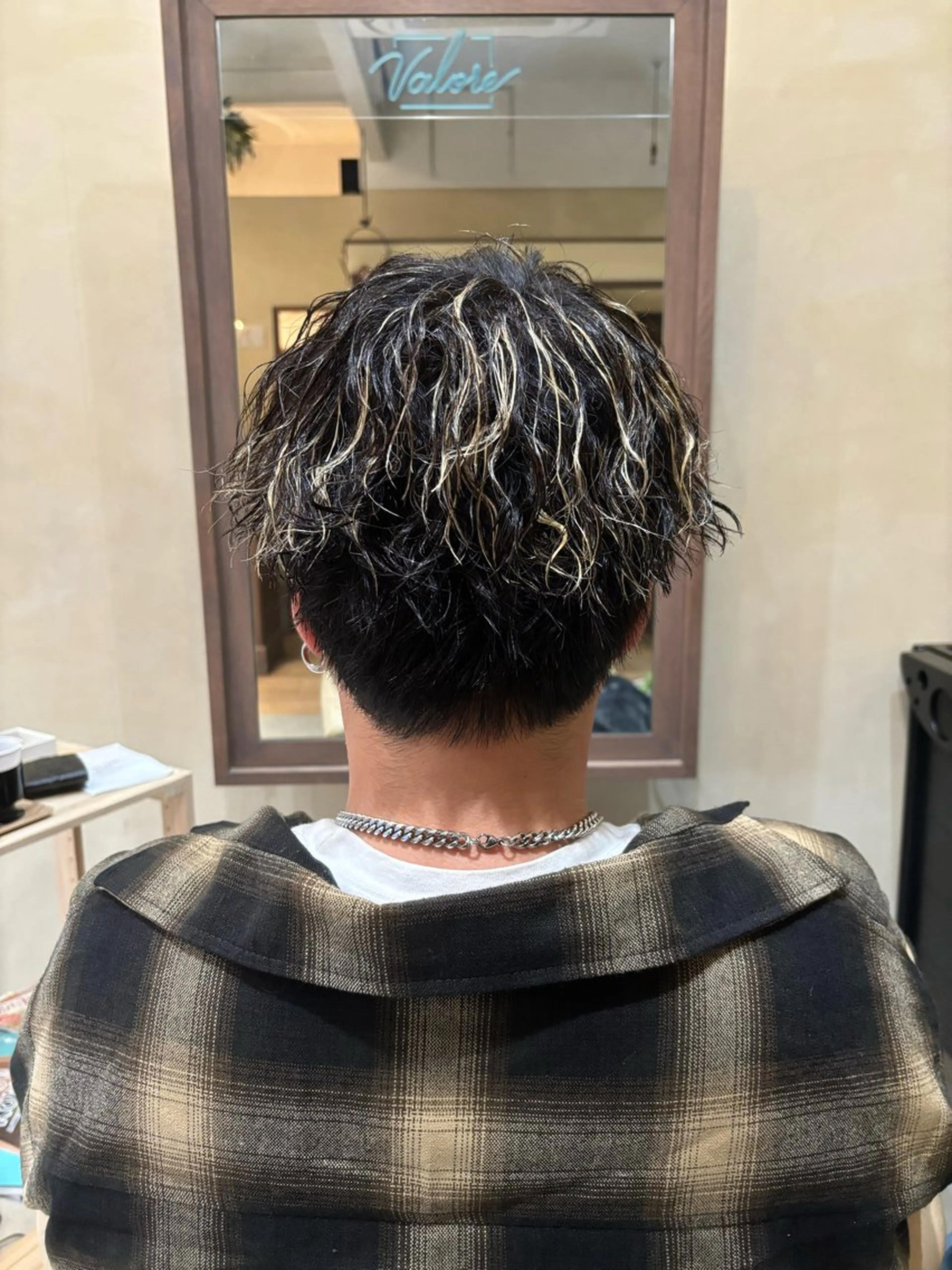 ショート メンズ カット パーマ トリートメント 鹿児島 TSUBASAのヘアスタイル
