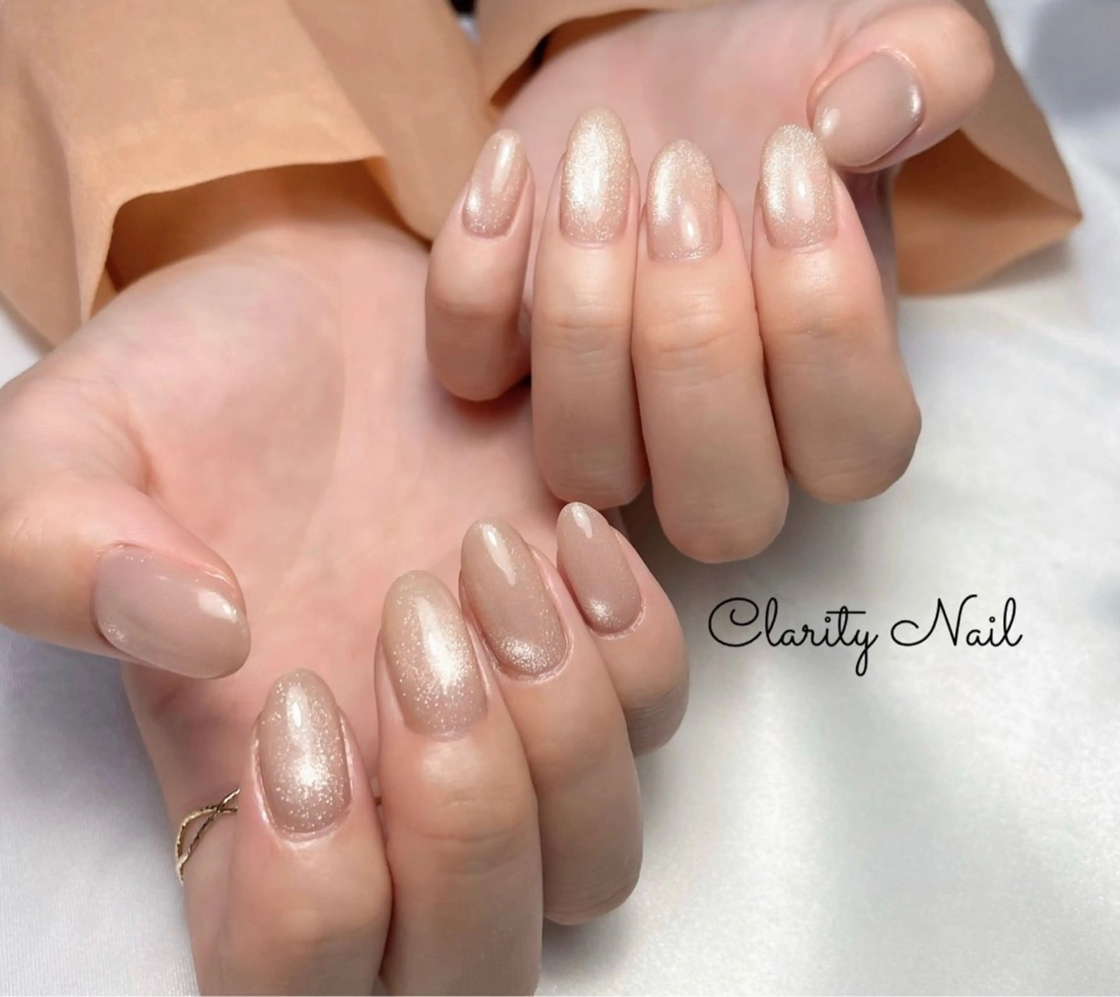 ネイル マグネットネイル ワンカラーネイル ハンドネイル Clarity Nailのネイルデザイン