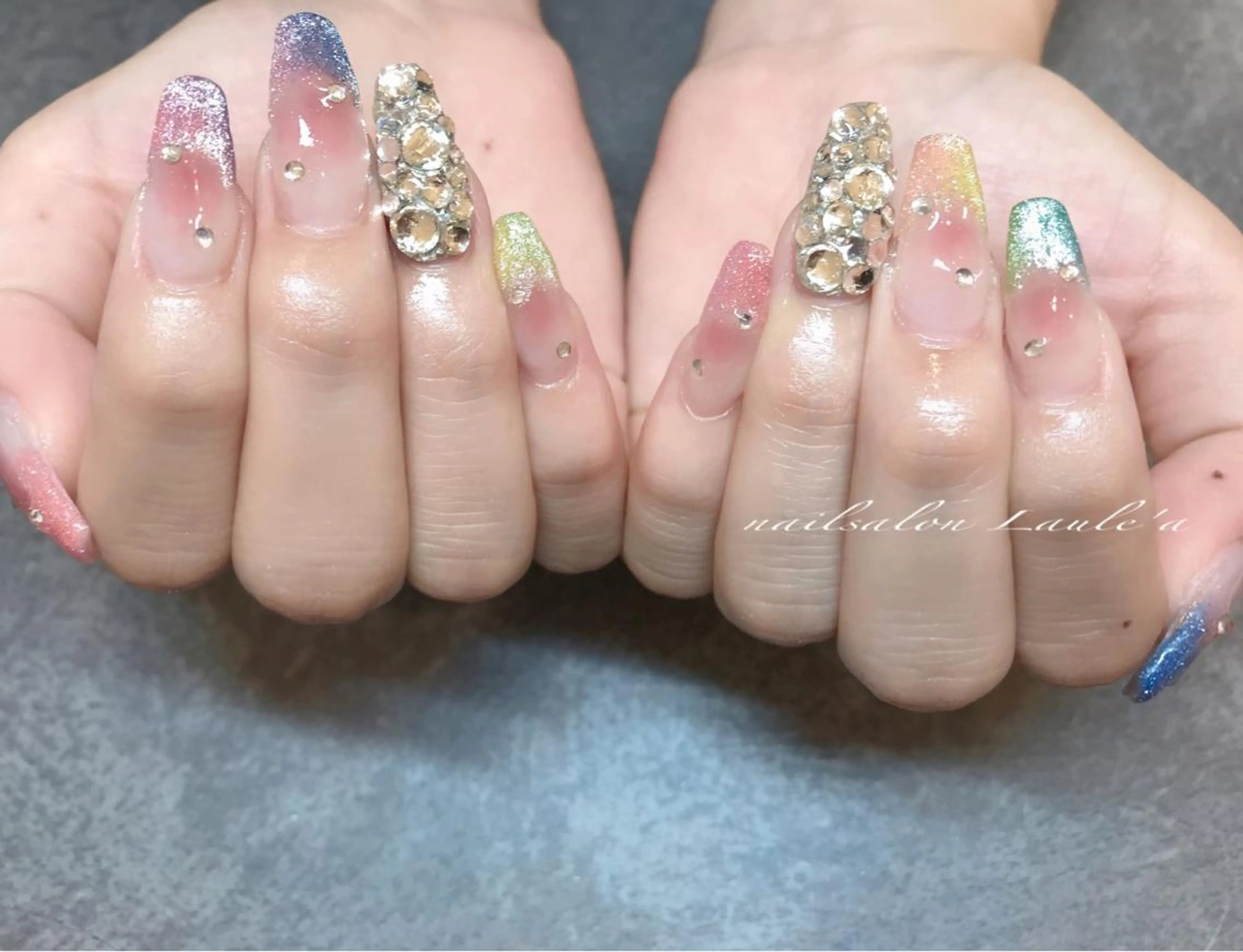 ネイル ハンドネイル nailsalon Laule'aのネイルデザイン
