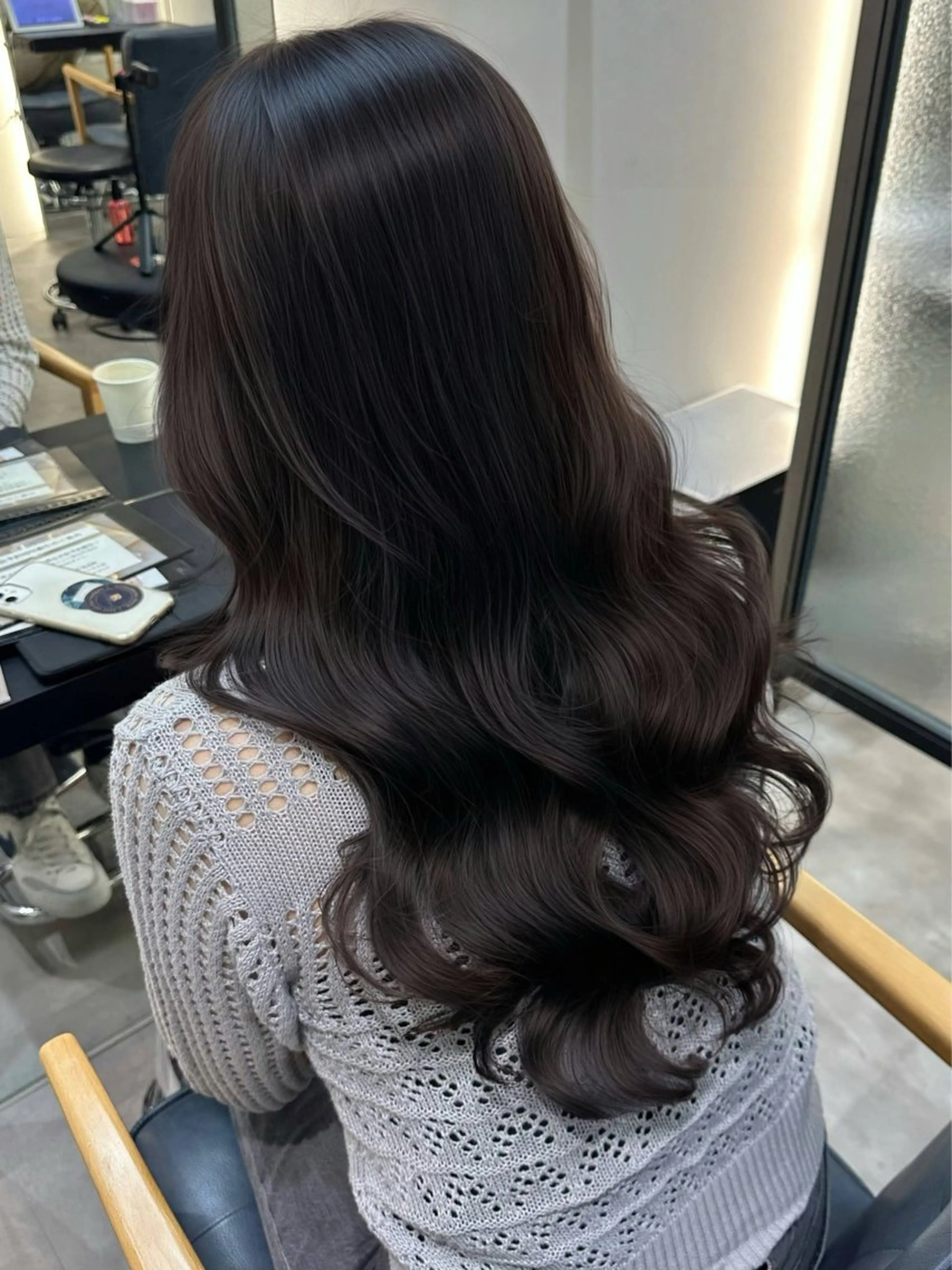 ロング 韓国風パーマ/ 韓国ヘア/大森千寛のヘアスタイル