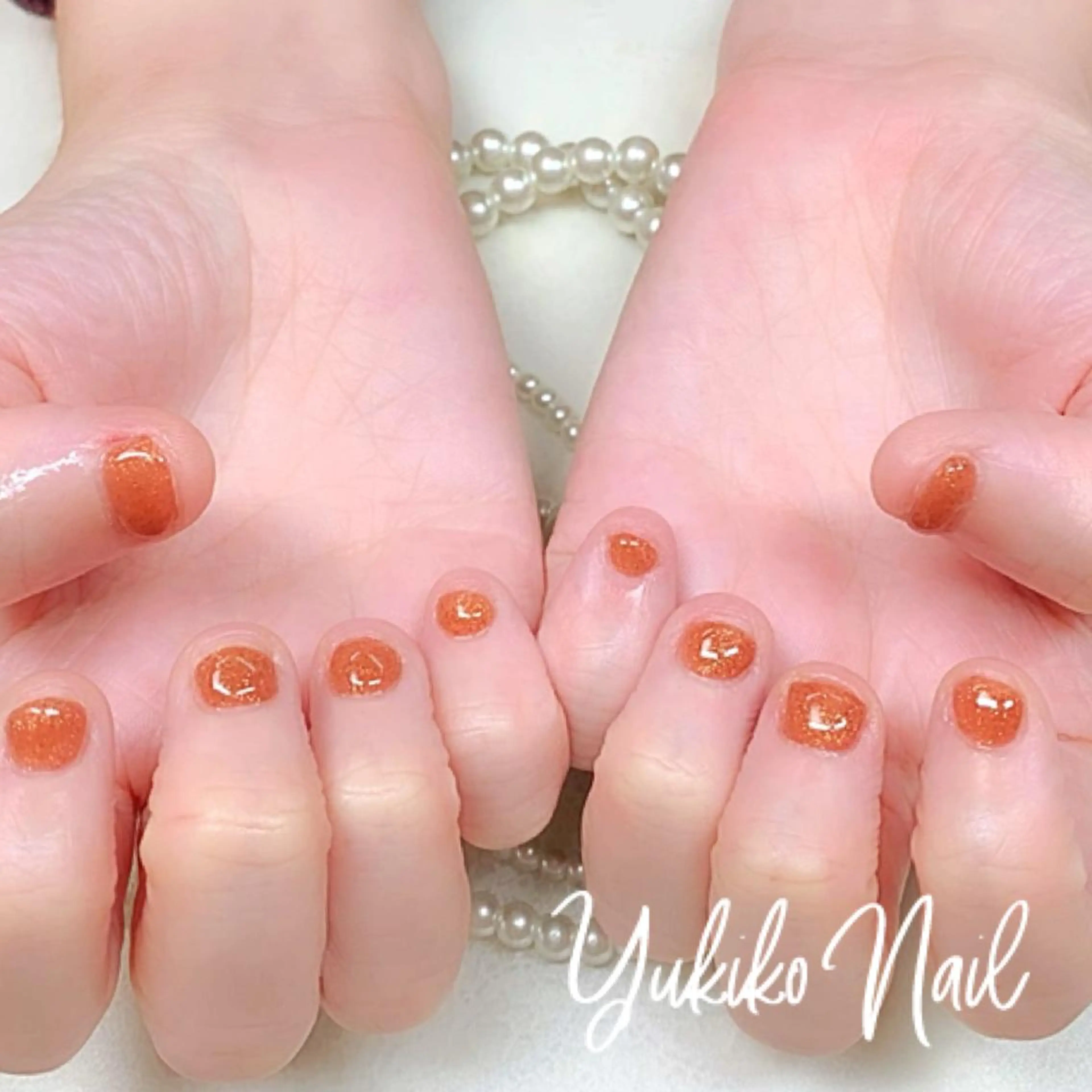 ネイル ワンカラーネイル ハンドネイル ユキコ ネイルのネイルデザイン