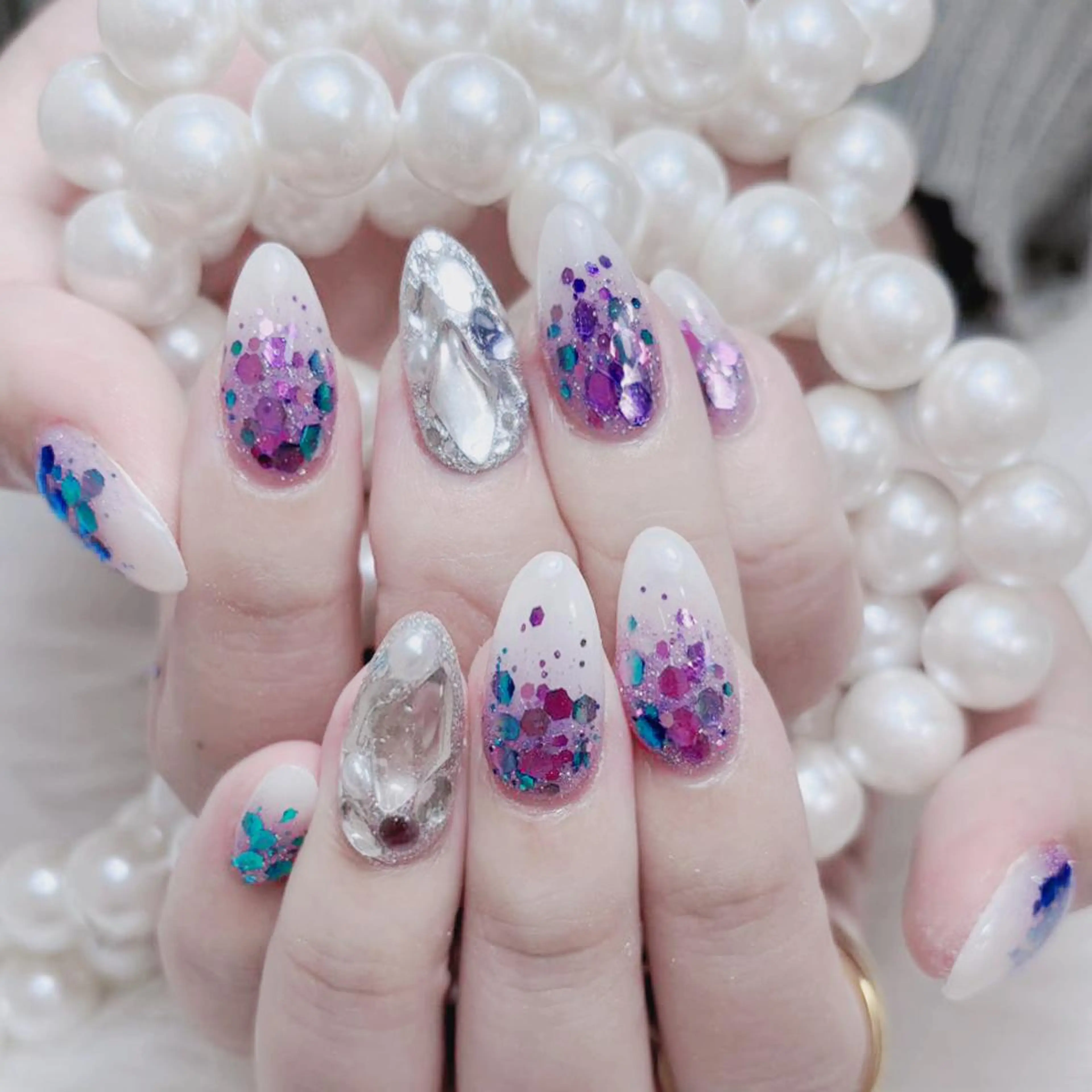 ネイル ハンドネイル DEMAIN- 🕊️研修のネイルデザイン