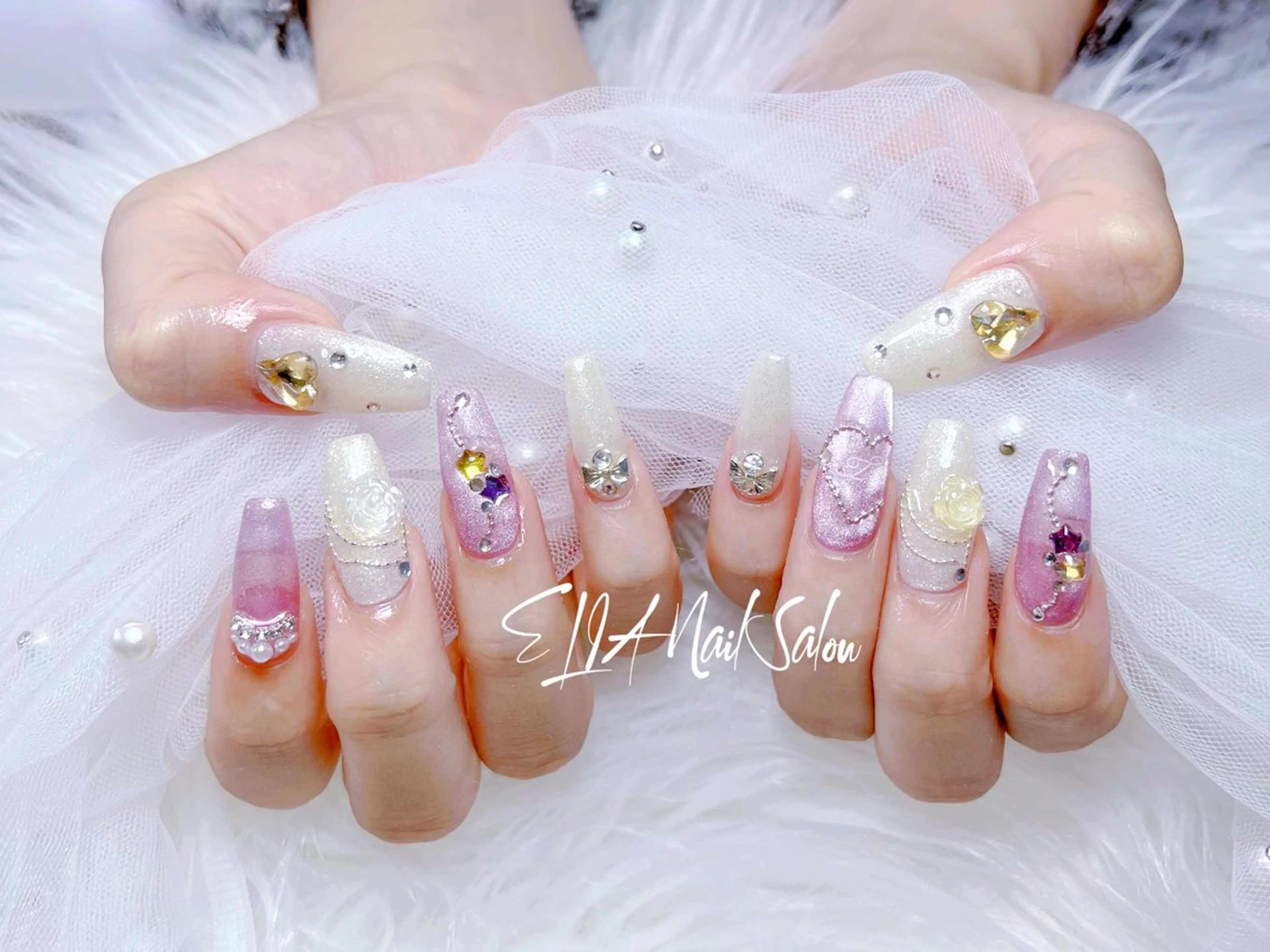 セミロング cici nailのネイルデザイン