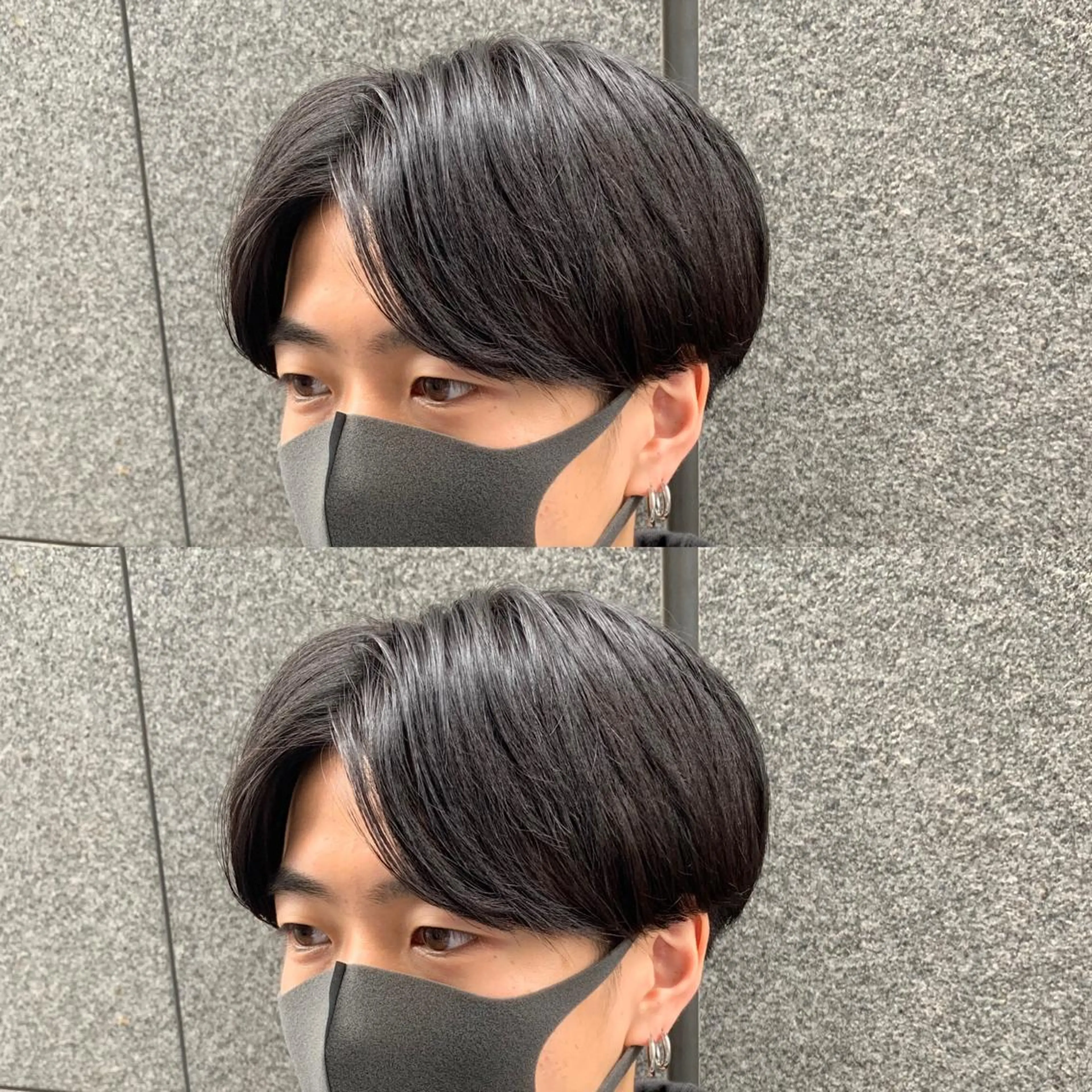 パーマ メンズ beautism clock所属・韓国風🇰🇷うる艶 レイヤー/海青🫧のヘアスタイル