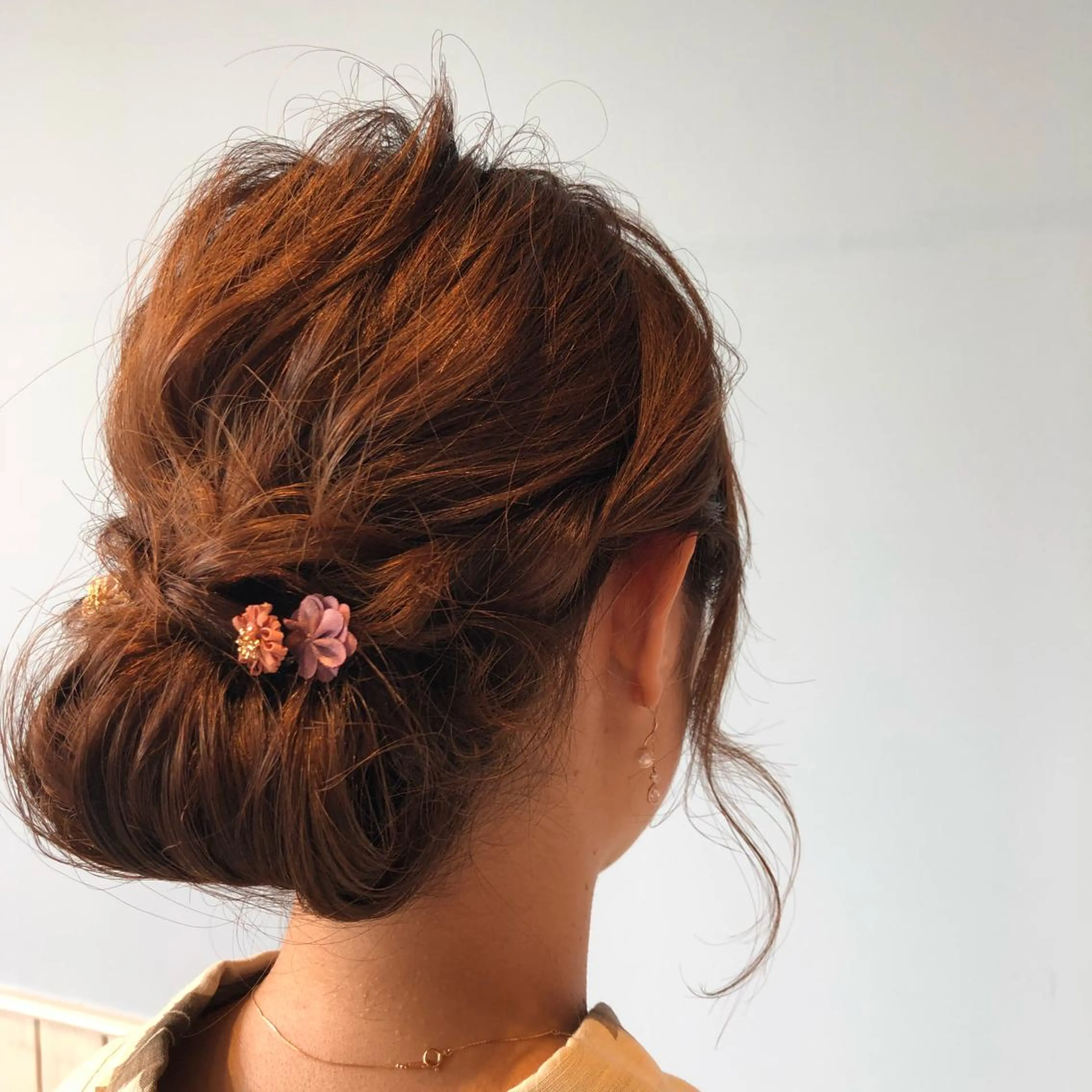 ヘアアレンジ 浴衣 うる艶カラー 🫶🏼💭mikaのヘアスタイル