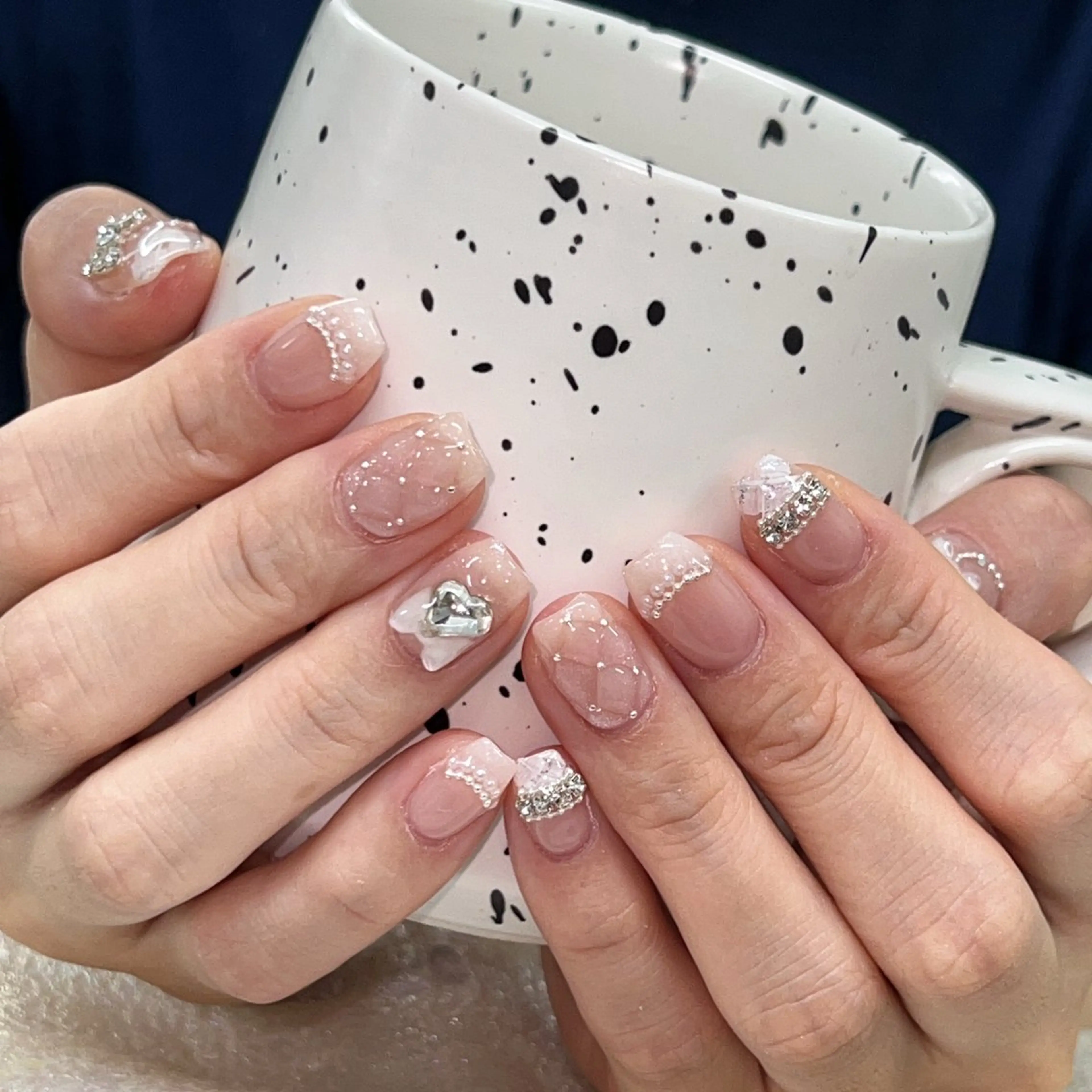 ネイル 長いだし/スカルプ/ パラシェルN.oneのネイルデザイン