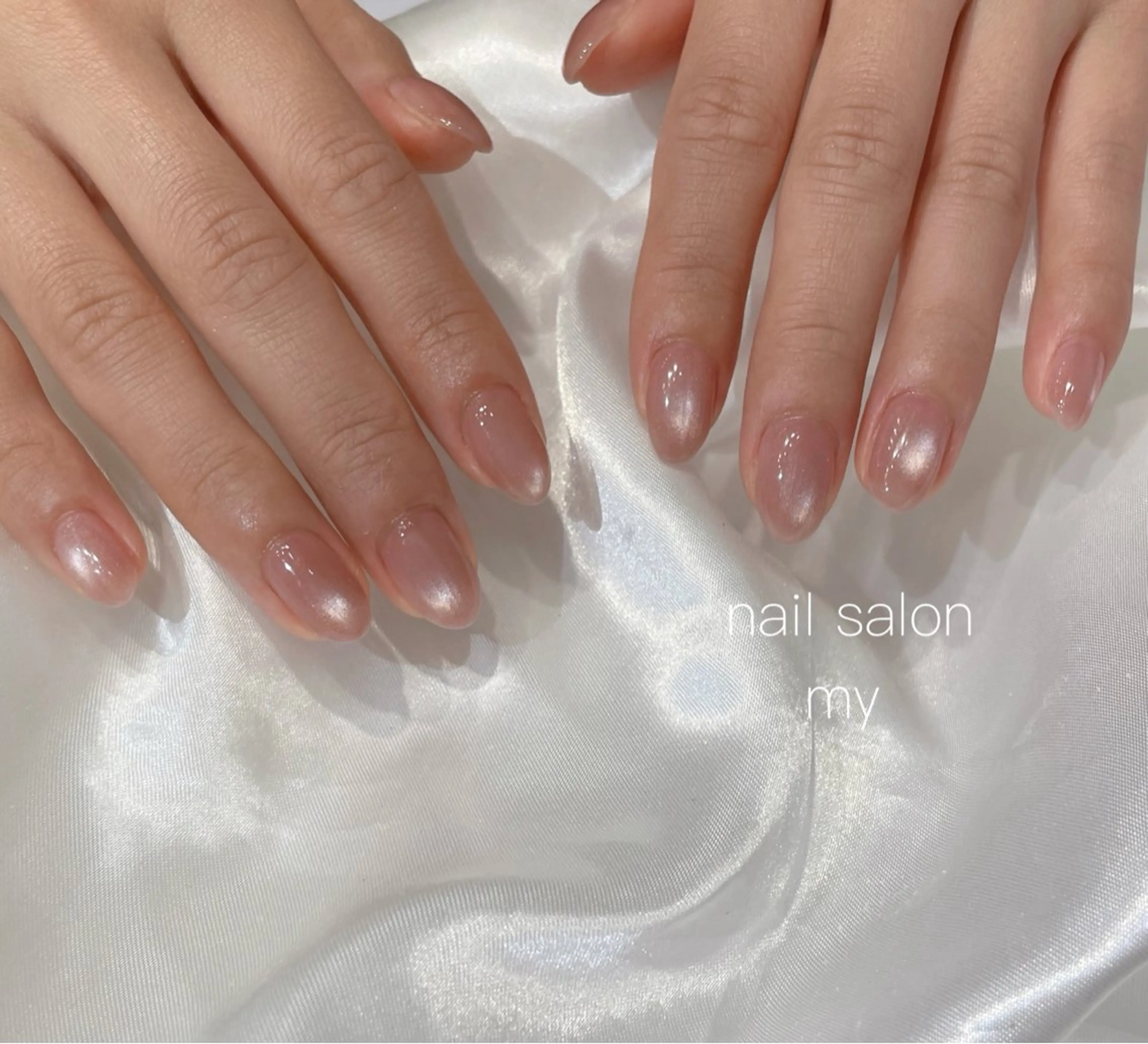 ネイル ジェルネイル 韓国ネイル マグネットネイル ニュアンスネイル パラジェル ハンドネイル Nail salon MY所属・NailSalon MYのネイルデザイン