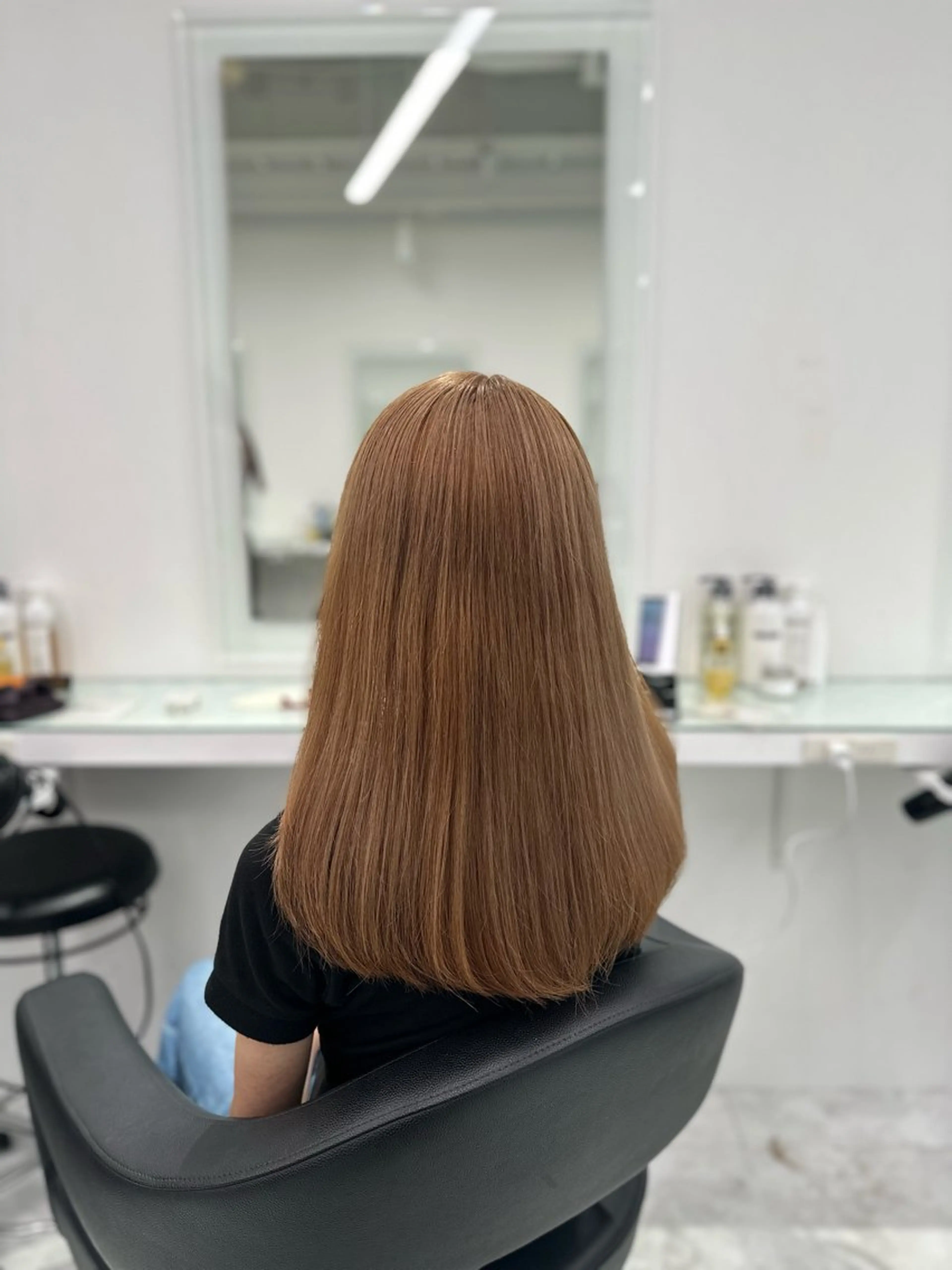 ロング カラー ヘアカラー トリートメント ヘッドスパ ヘアセット ❄最強かわいいカラー ❄️MINA❄️のヘアスタイル