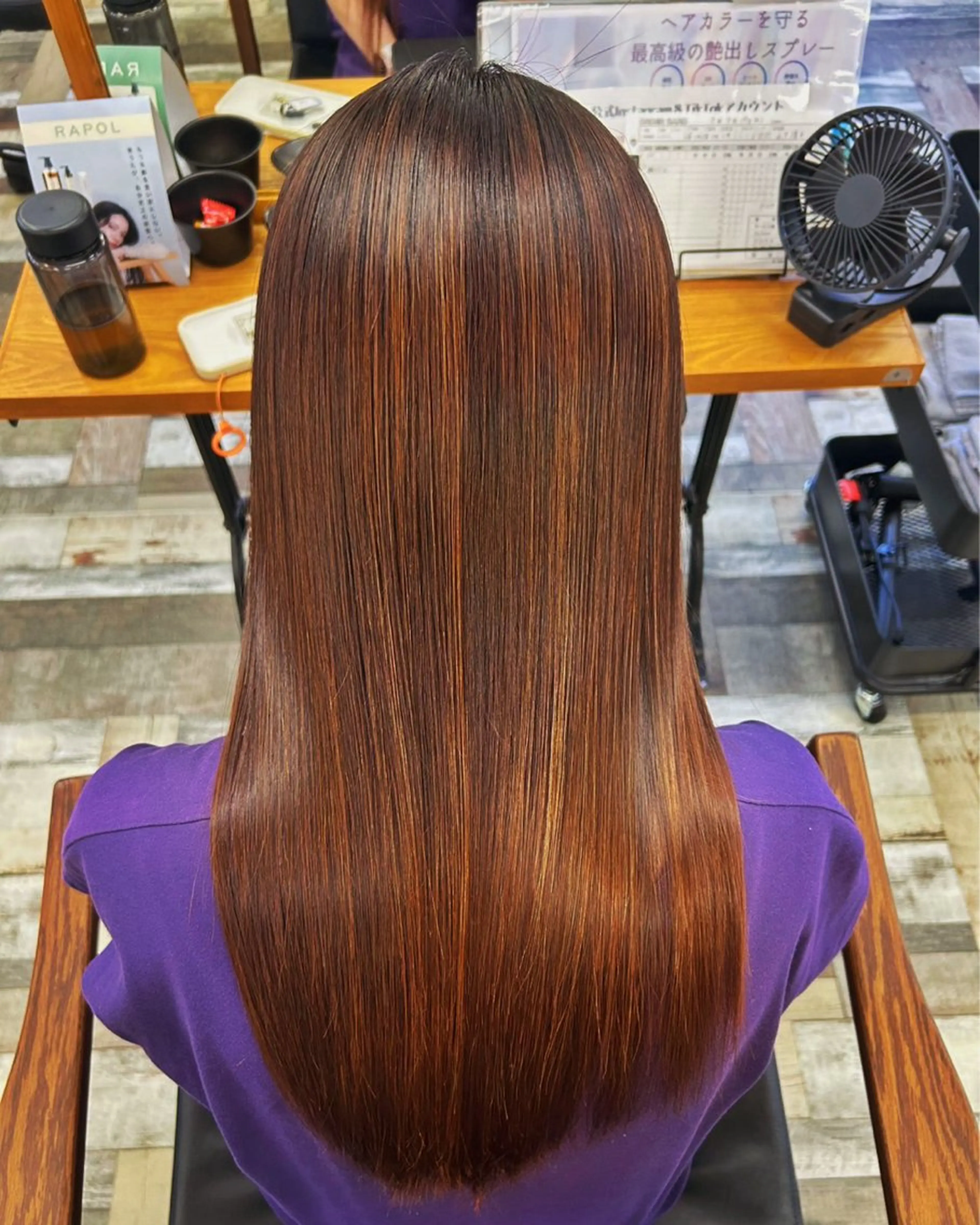 【ツヤツヤ長持ち】縮毛矯正＋スペシャルトリートメント💎🪞の写真