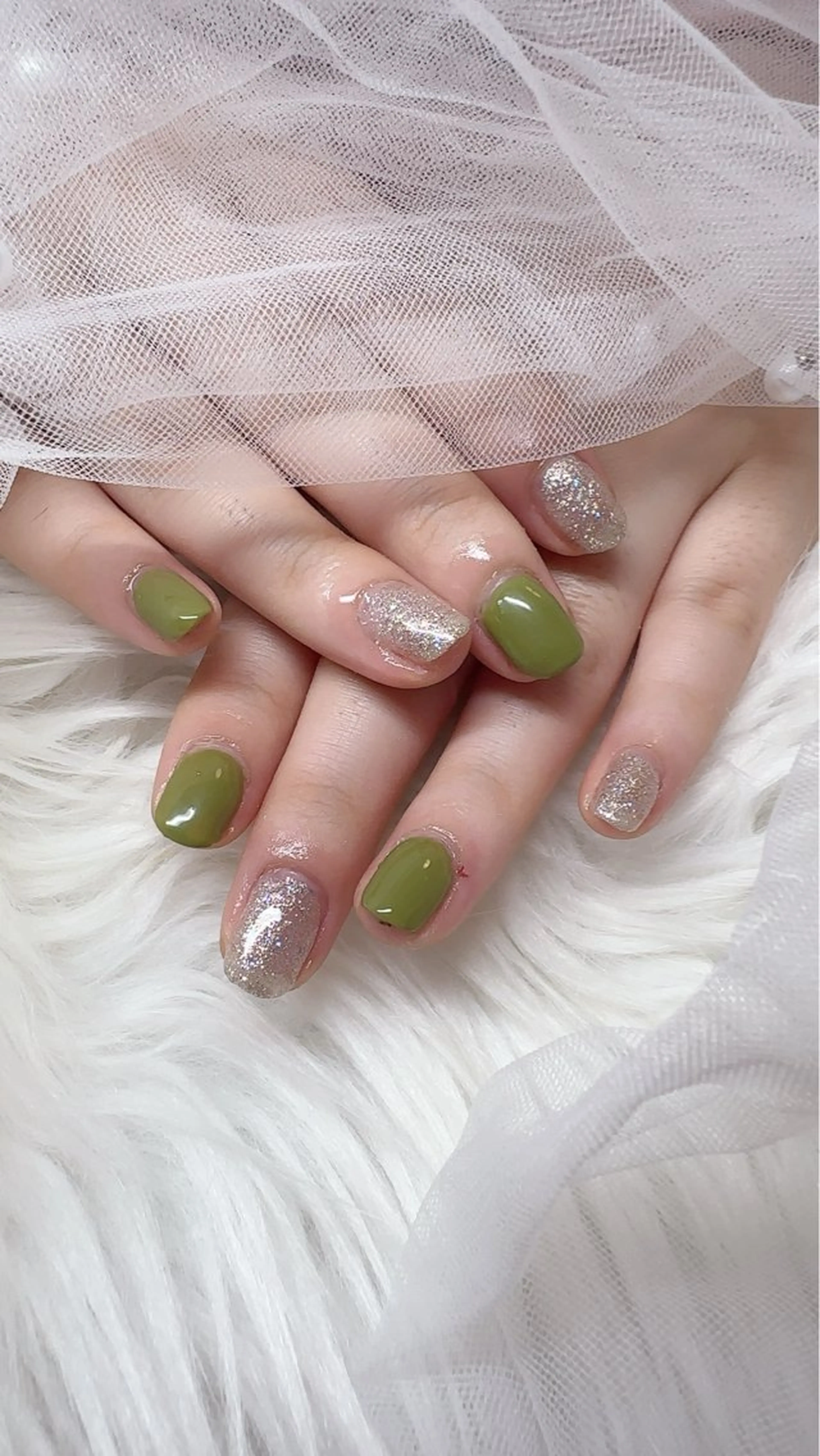 ネイル ワンカラーネイル ハンドネイル Rave所属・touma Rinaのネイルデザイン