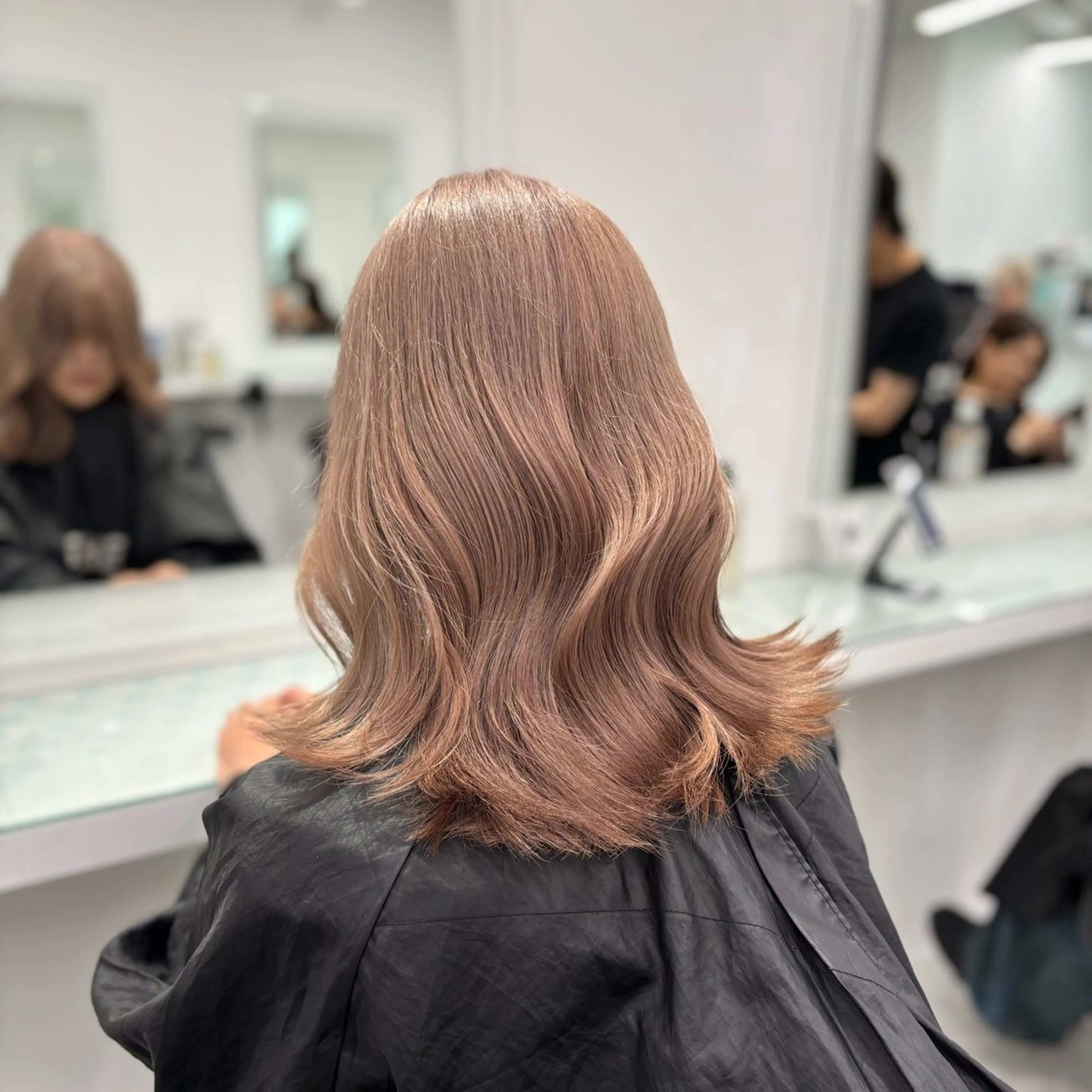 ロング カラー パーマ ヘアアレンジ メンズ ヘアカラー ♡ 𝐑𝐈𝐎♡のヘアスタイル