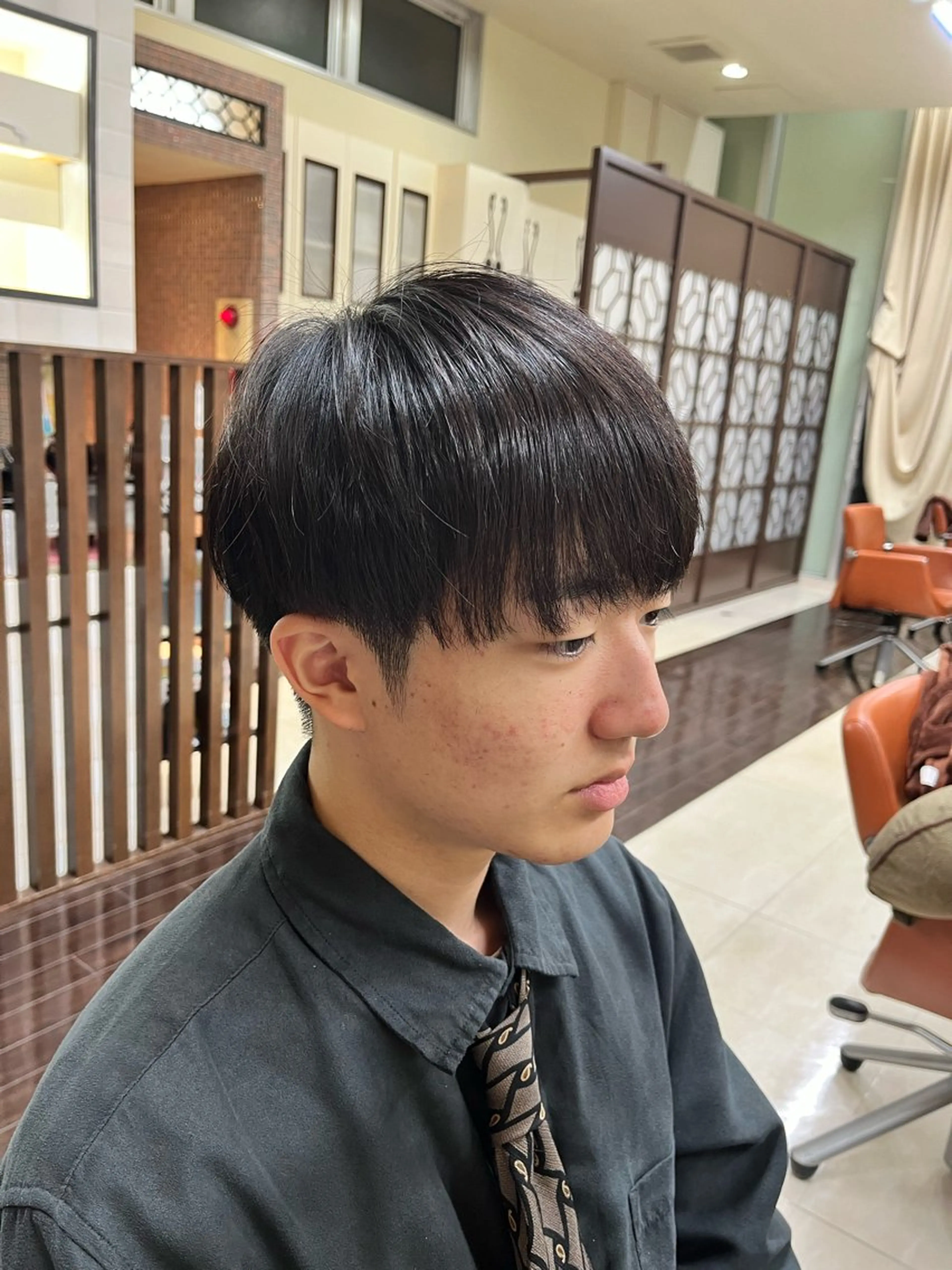 ショート メンズ マッシュ 刈り上げ AROH men's cut&men's perm 船橋店所属・🧊メンズ特化🧊 高木航希のヘアスタイル